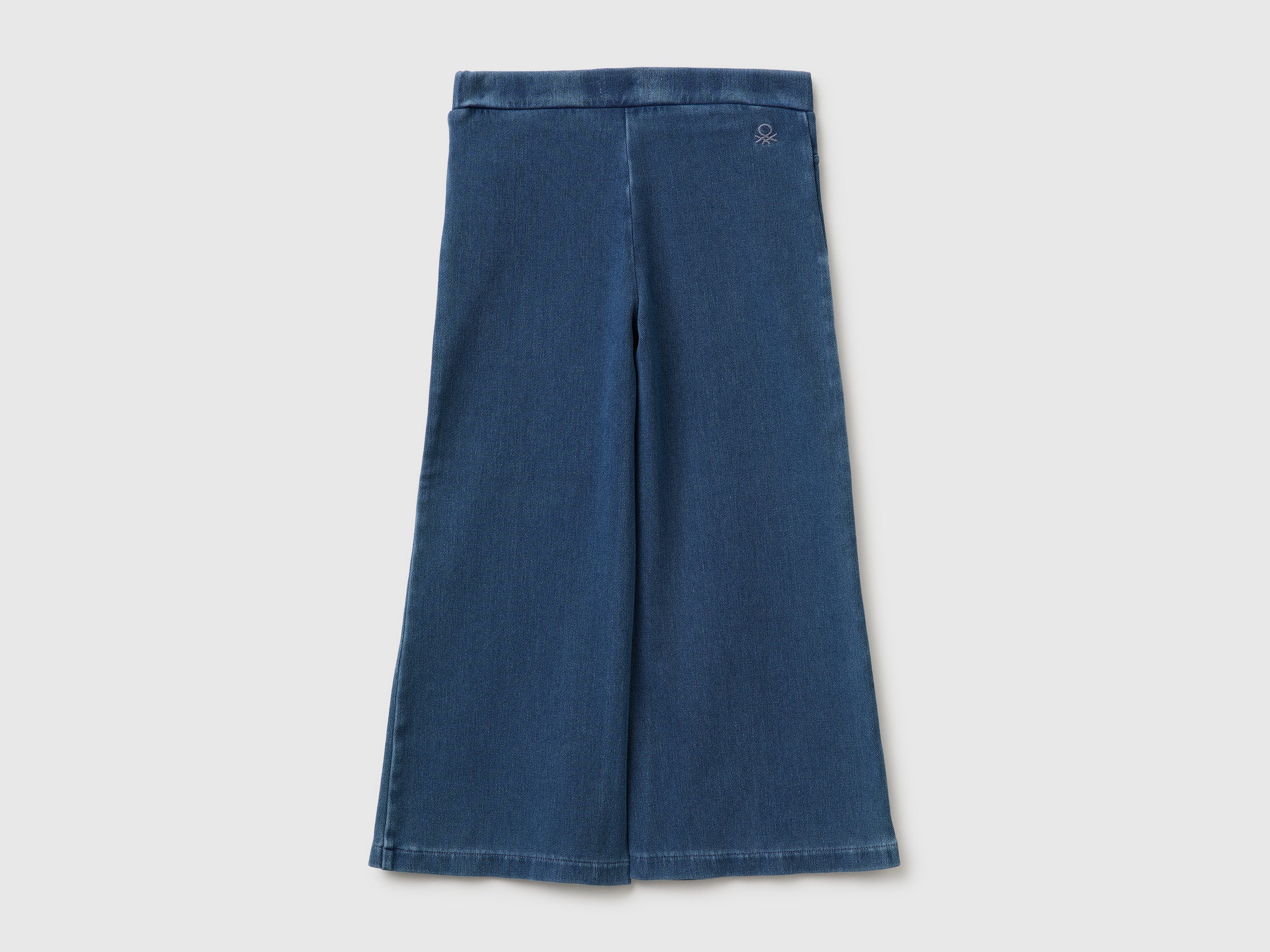 United Colors of Benetton Jeans Cotone Wide Gamba Larga Bambina