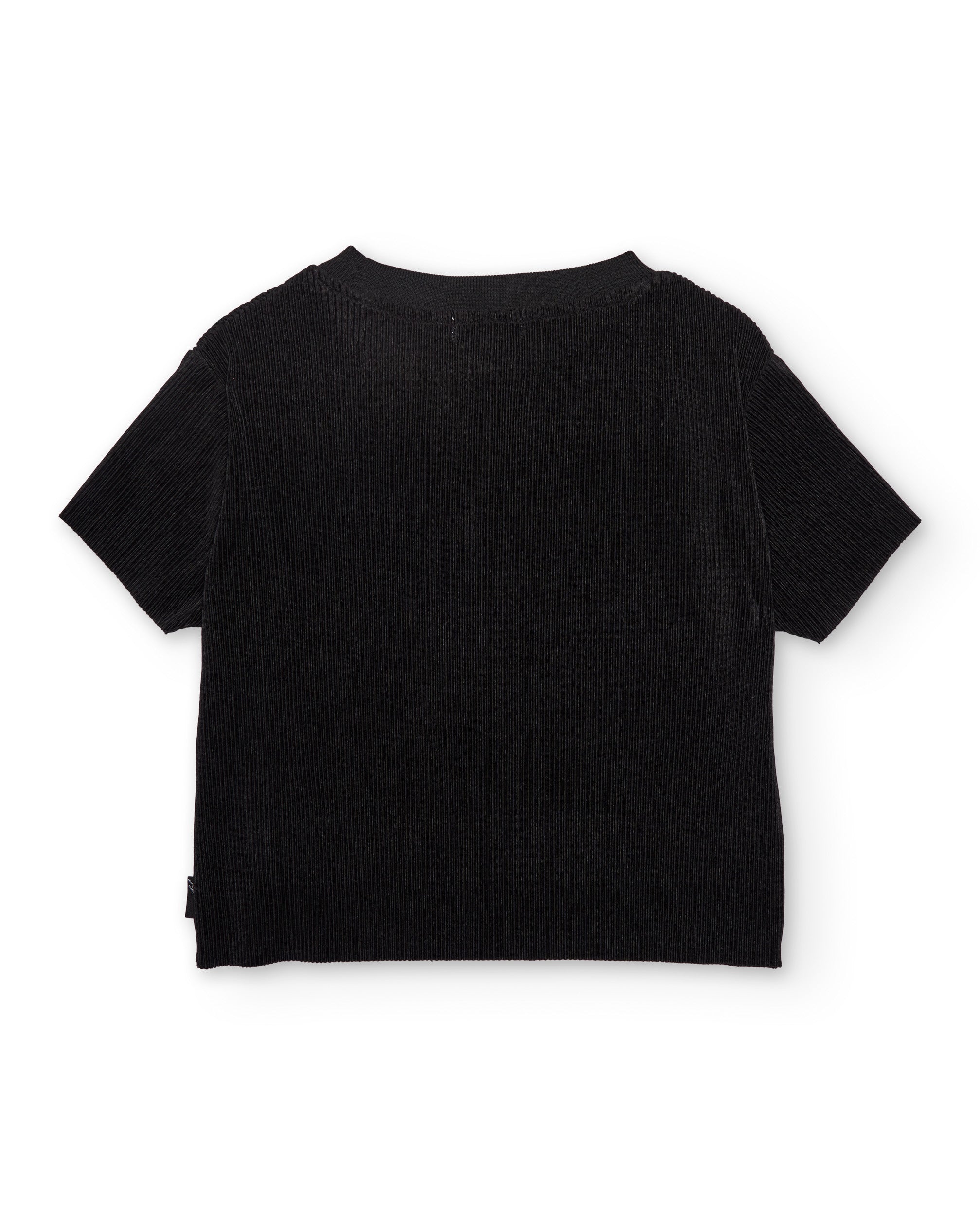 TucTuc Magliette T-shirt bambina coste nero elasticizzato