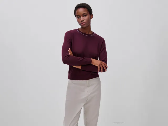 United Colors of Benetton Sweaters maglione lana merino M