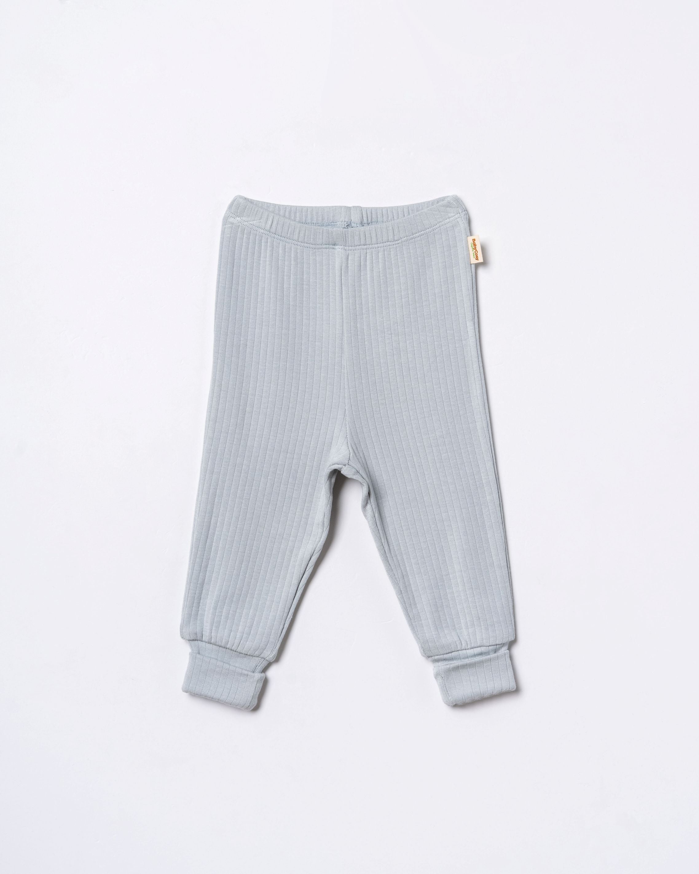 Kocarcia Babycosy Set 2 pantaloni modal azzurro neonato