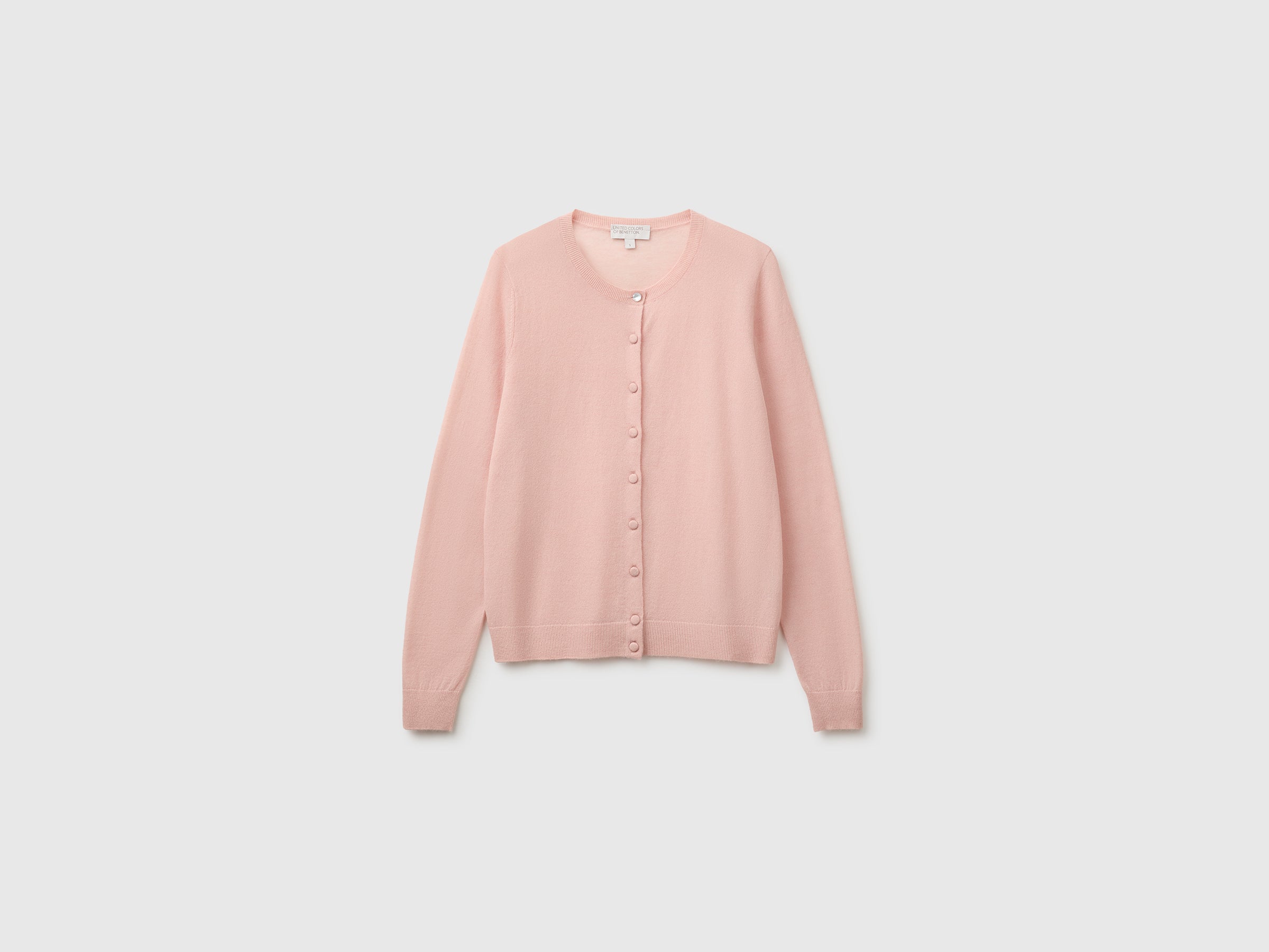 United Colors of Benetton cardigan lana ultraleggero taglia M manica lunga