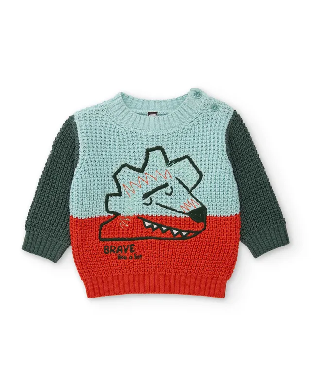 TucTuc Maglioni Maglia Leone Bambino Multicolor Caldo