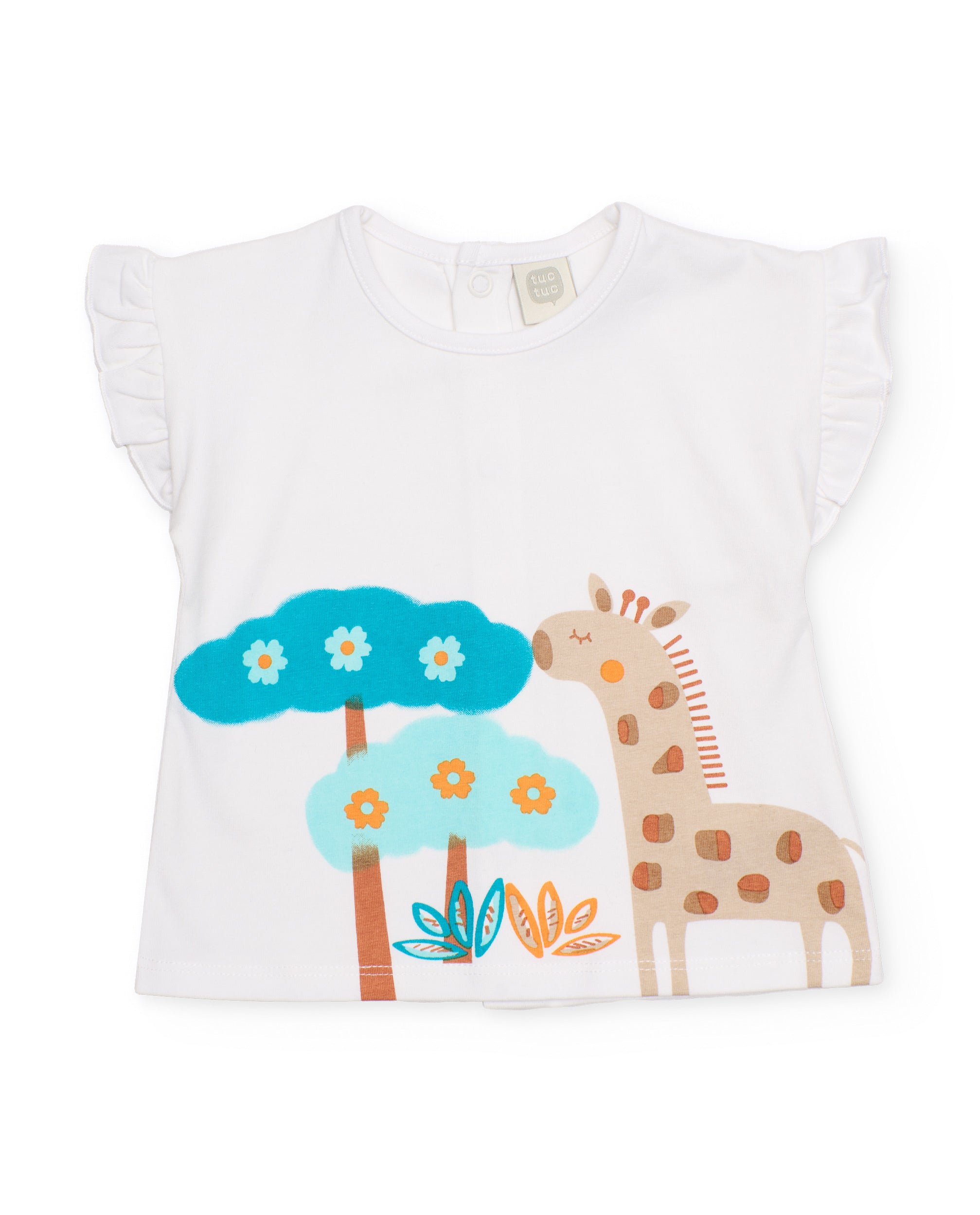 TucTuc Completi completo maglia neonata arancione 3 pezzi