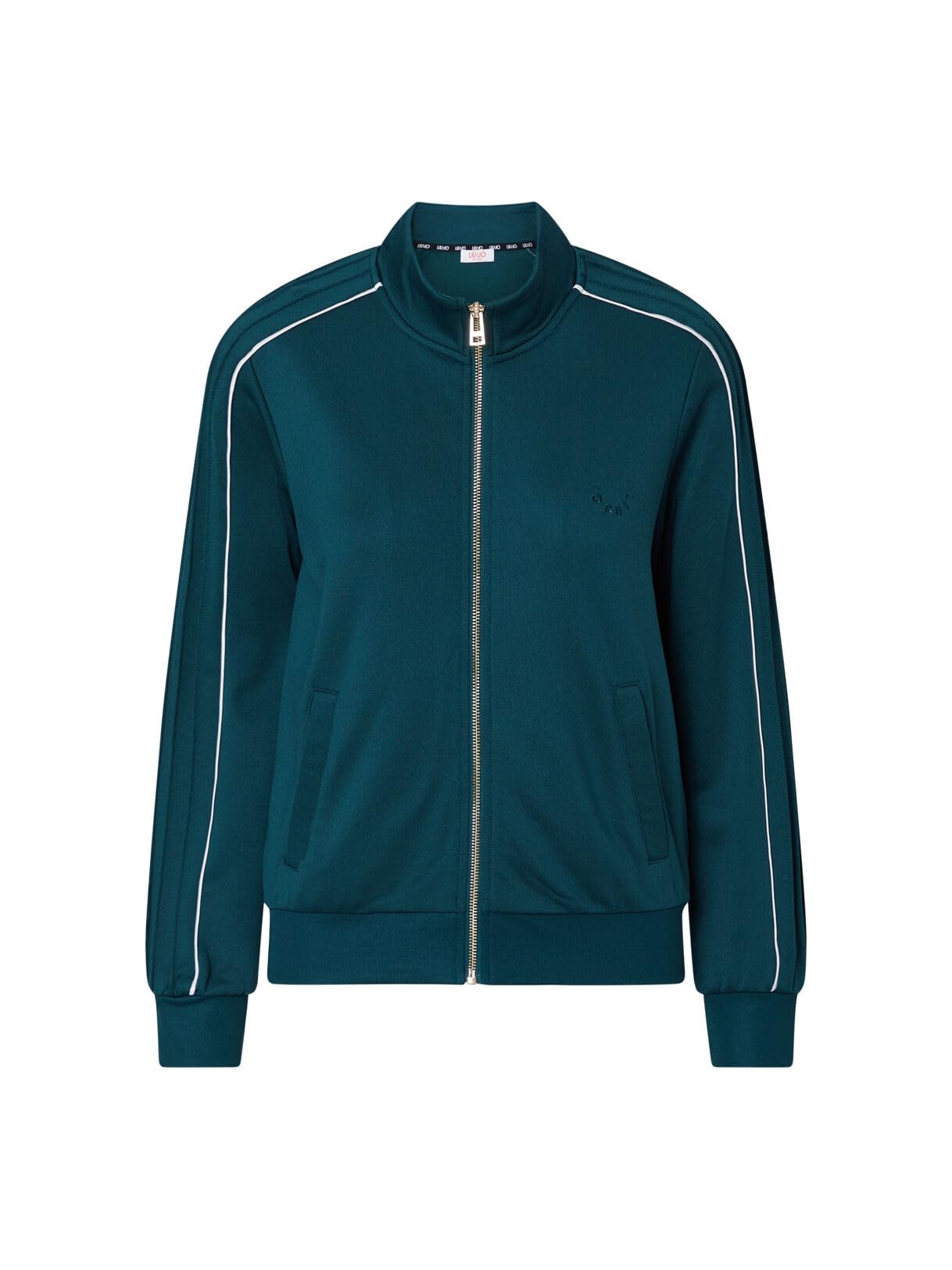 Liu Jo Felpa con Zip felpa taglia L misto cotone