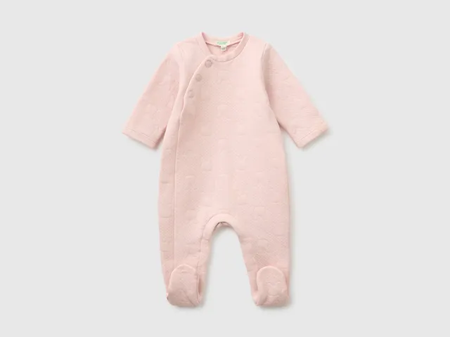 United Colors of Benetton Pagliaccetto Jacquard Tutina Coniglio 62