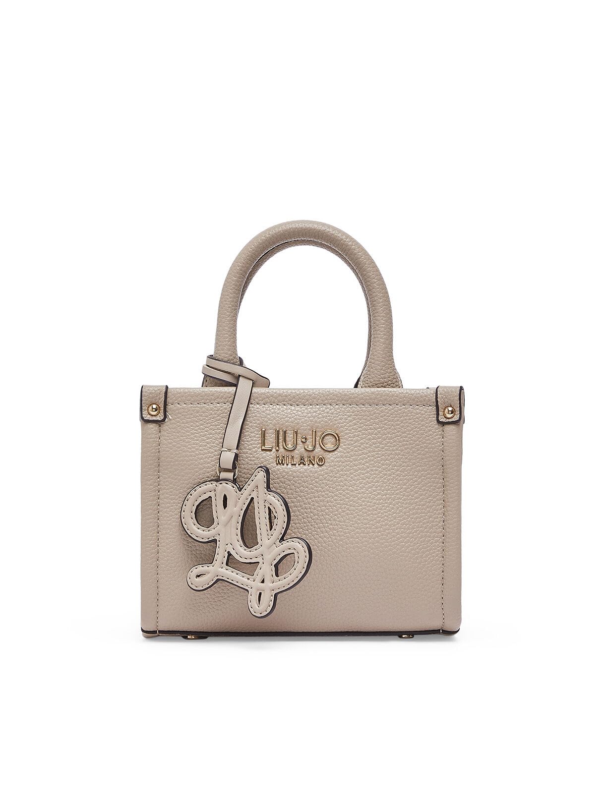 Liu Jo Borse Borsa Mini Jacquard Beige 18x10x15