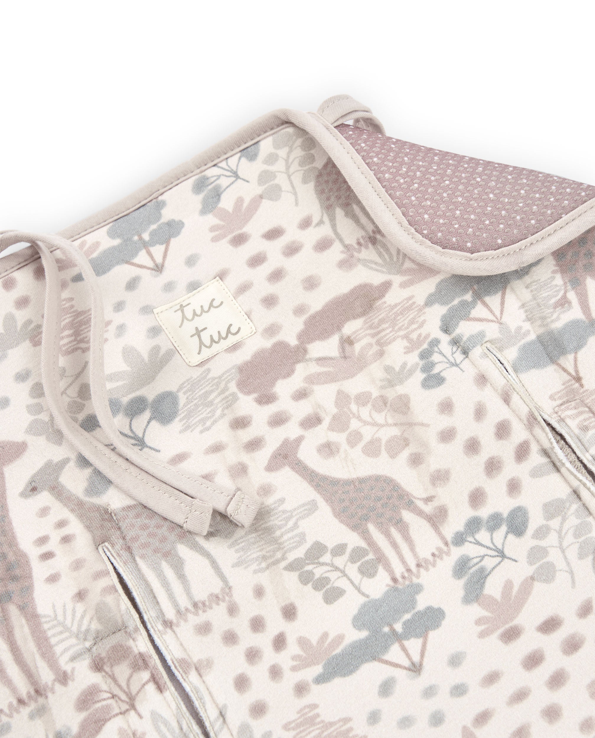 TucTuc Puericultura materassino passeggino beige giraffe U
