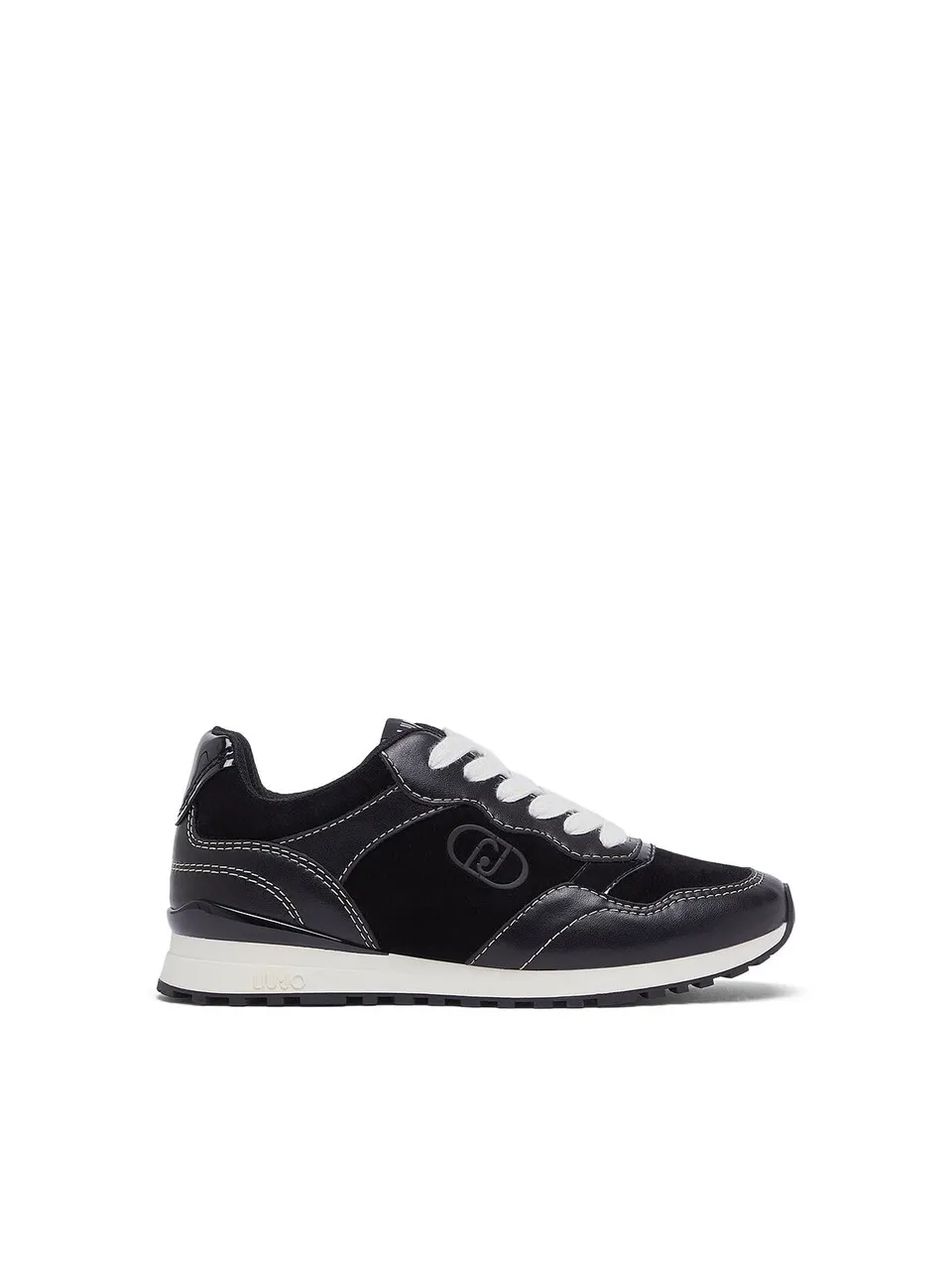 Liu Jo Sneakers Pelle Suede Taglia 35 EU Suola 3 cm