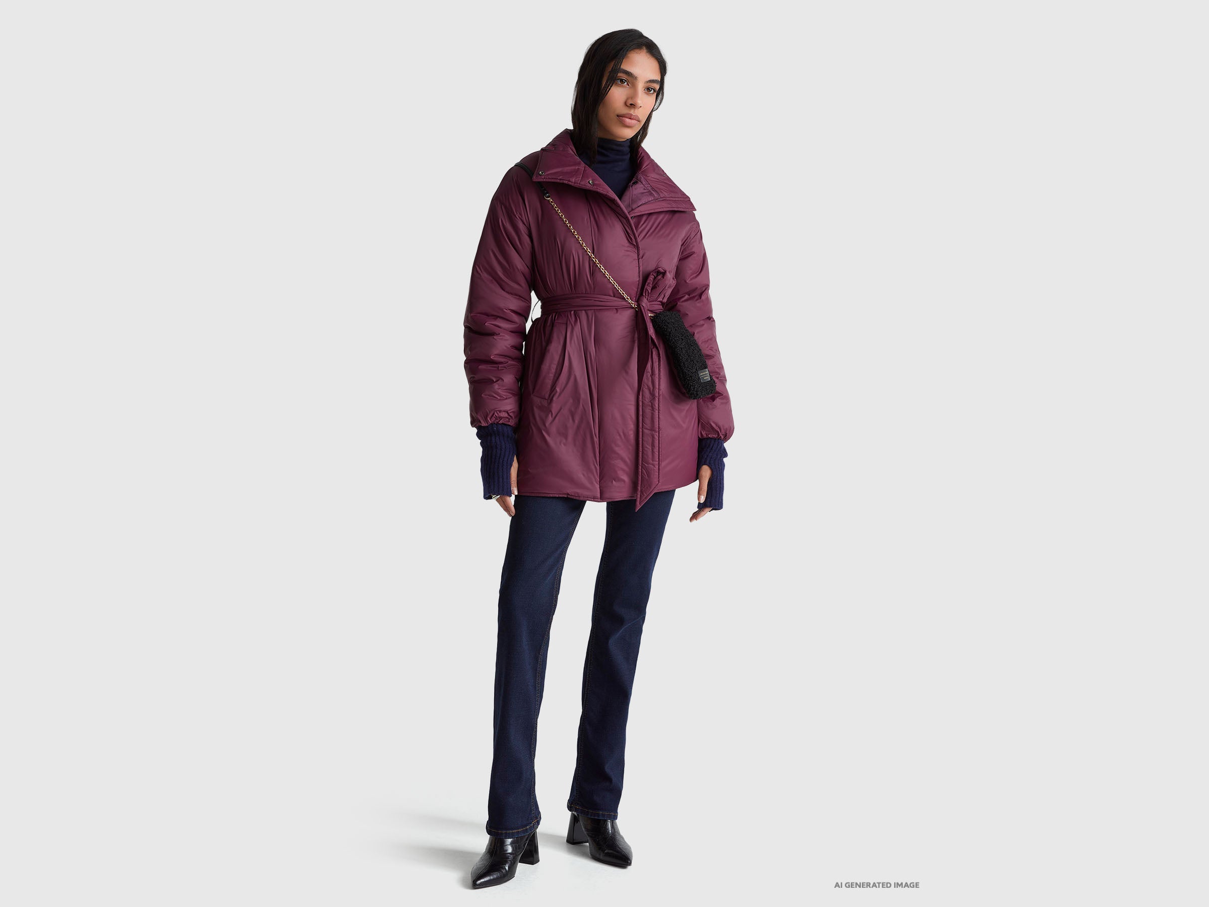 United Colors of Benetton Giacca Nylon S Imbottita