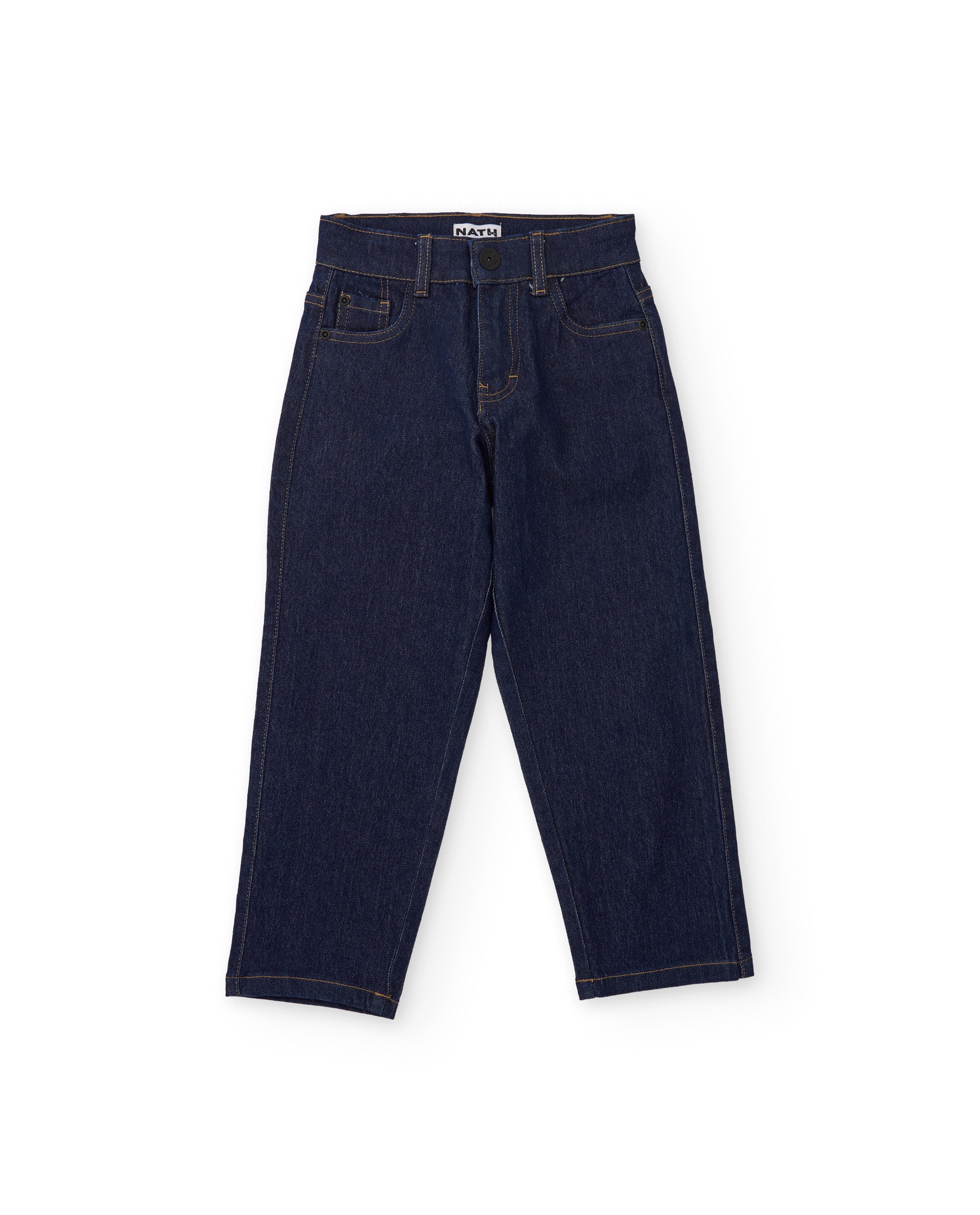 TucTuc Pantaloni Jeans Dritto 5 Tasche Denim Blu 4A Cotone