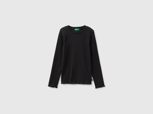 United Colors of Benetton maglietta costa cotone bio taglia M