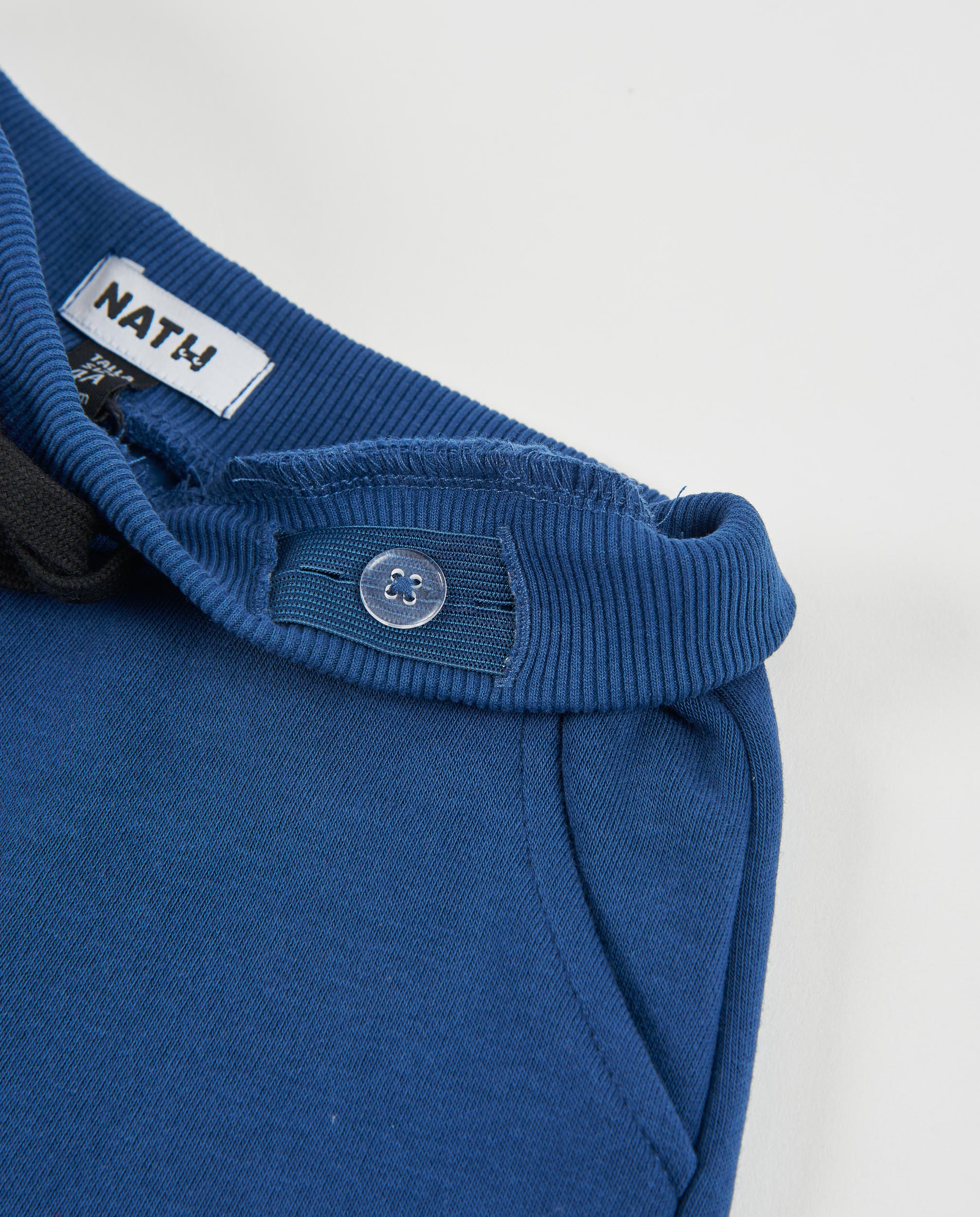 TucTuc Pantaloni felpa cargo bambino blu navy comodi