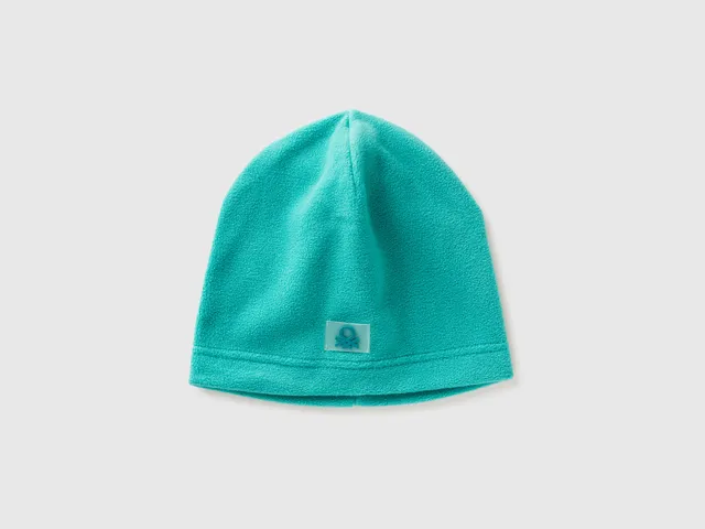 United Colors of Benetton Fleece Cap cappello pile con logo