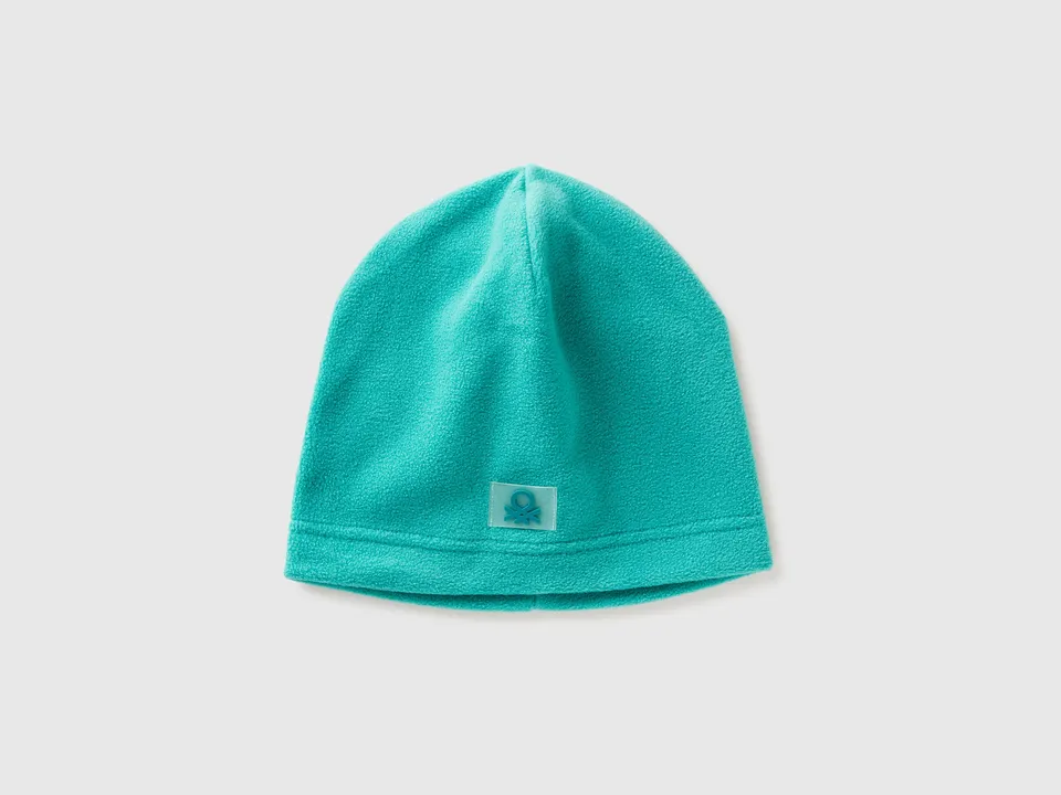 United Colors of Benetton Fleece Cap cappello pile con logo