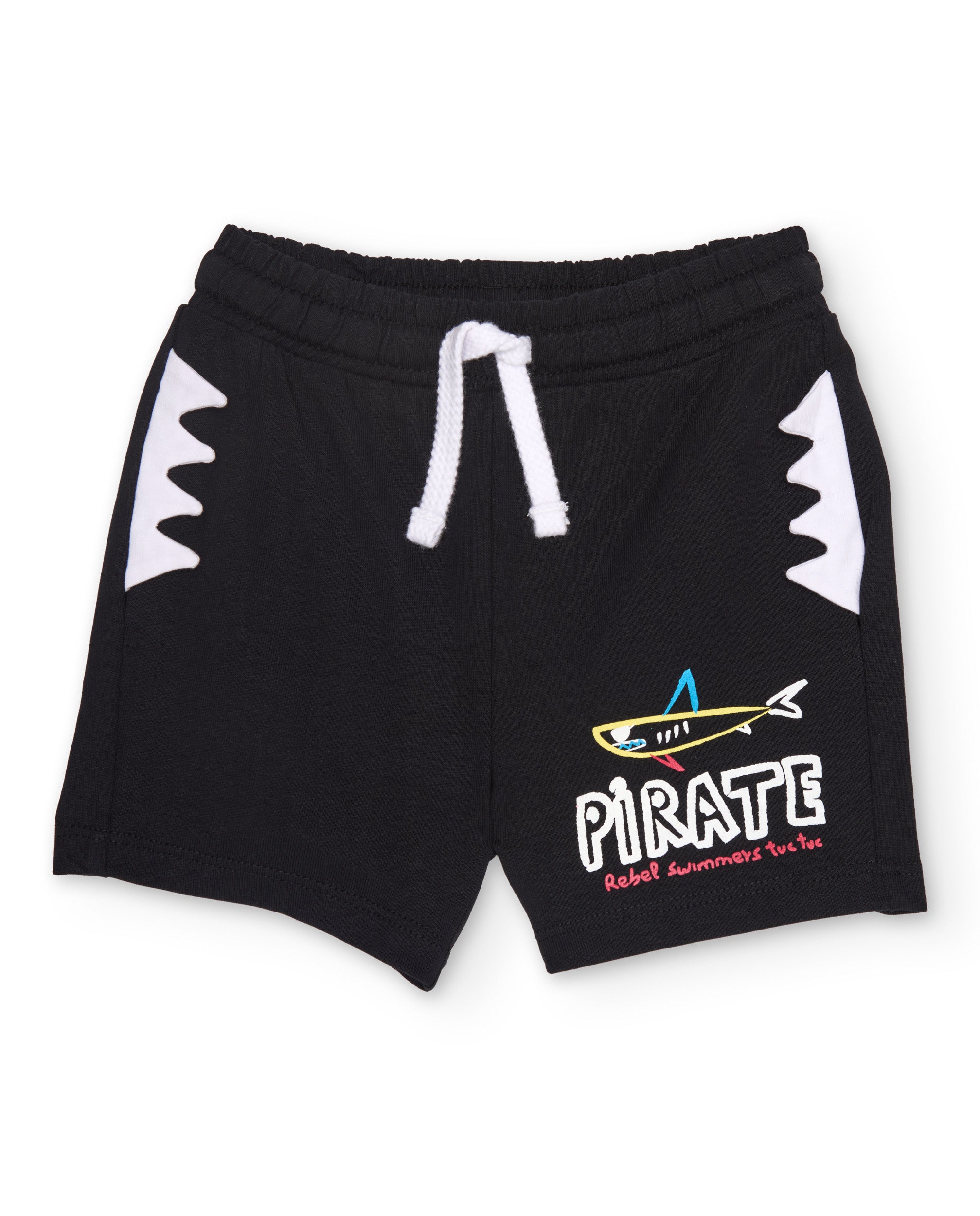 TucTuc Bermuda Pantaloncino Bambino Nero Squalo