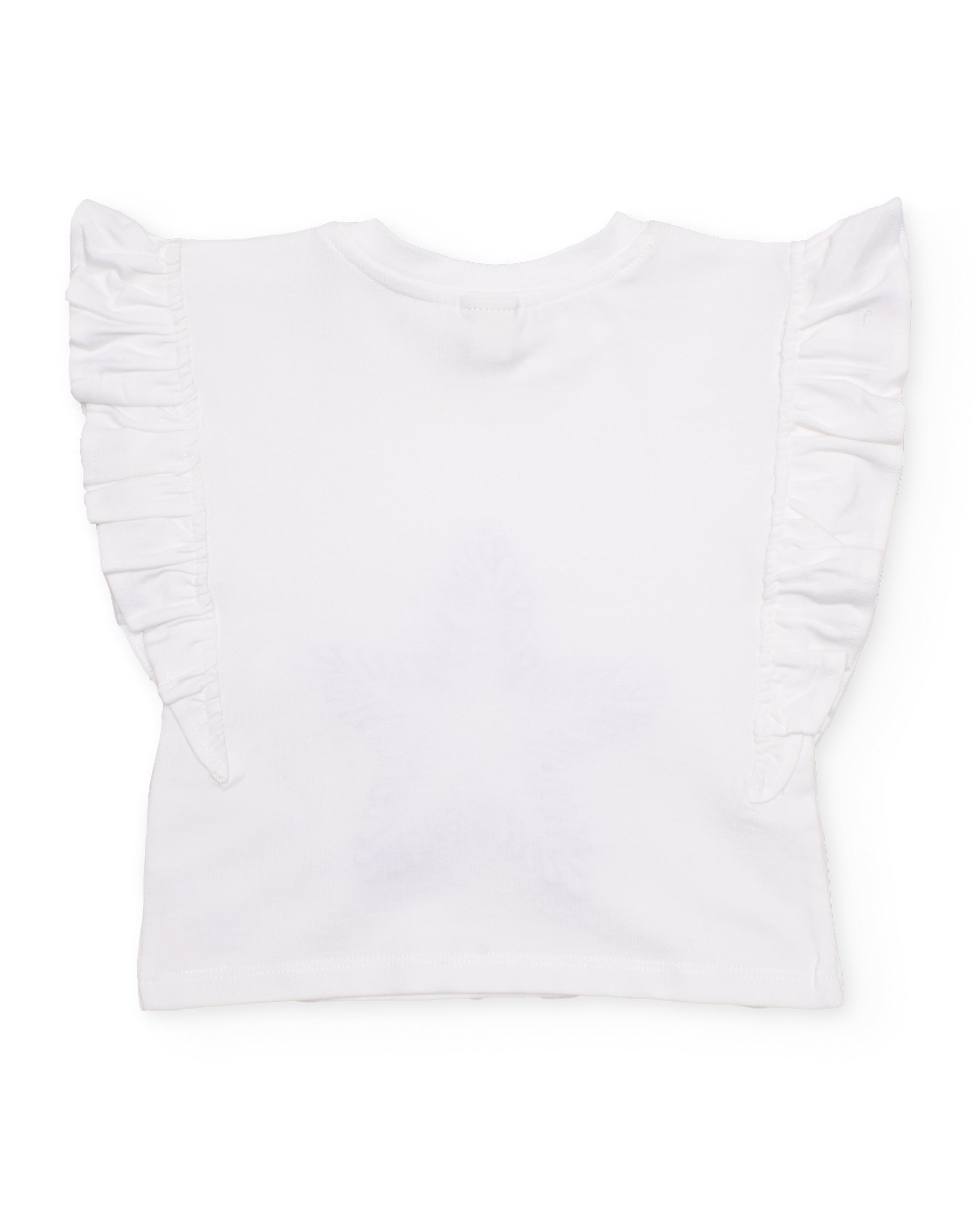 TucTuc Magliette T-shirt Bambina Maglia Bianca Stella 6M-10A