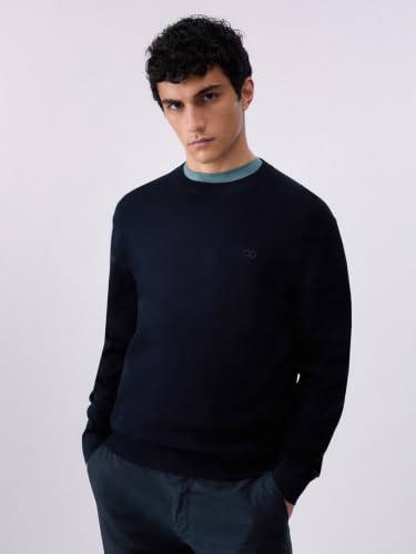 Liu Jo Maglia Crêpe Cotone Maglia Nero Taglia L