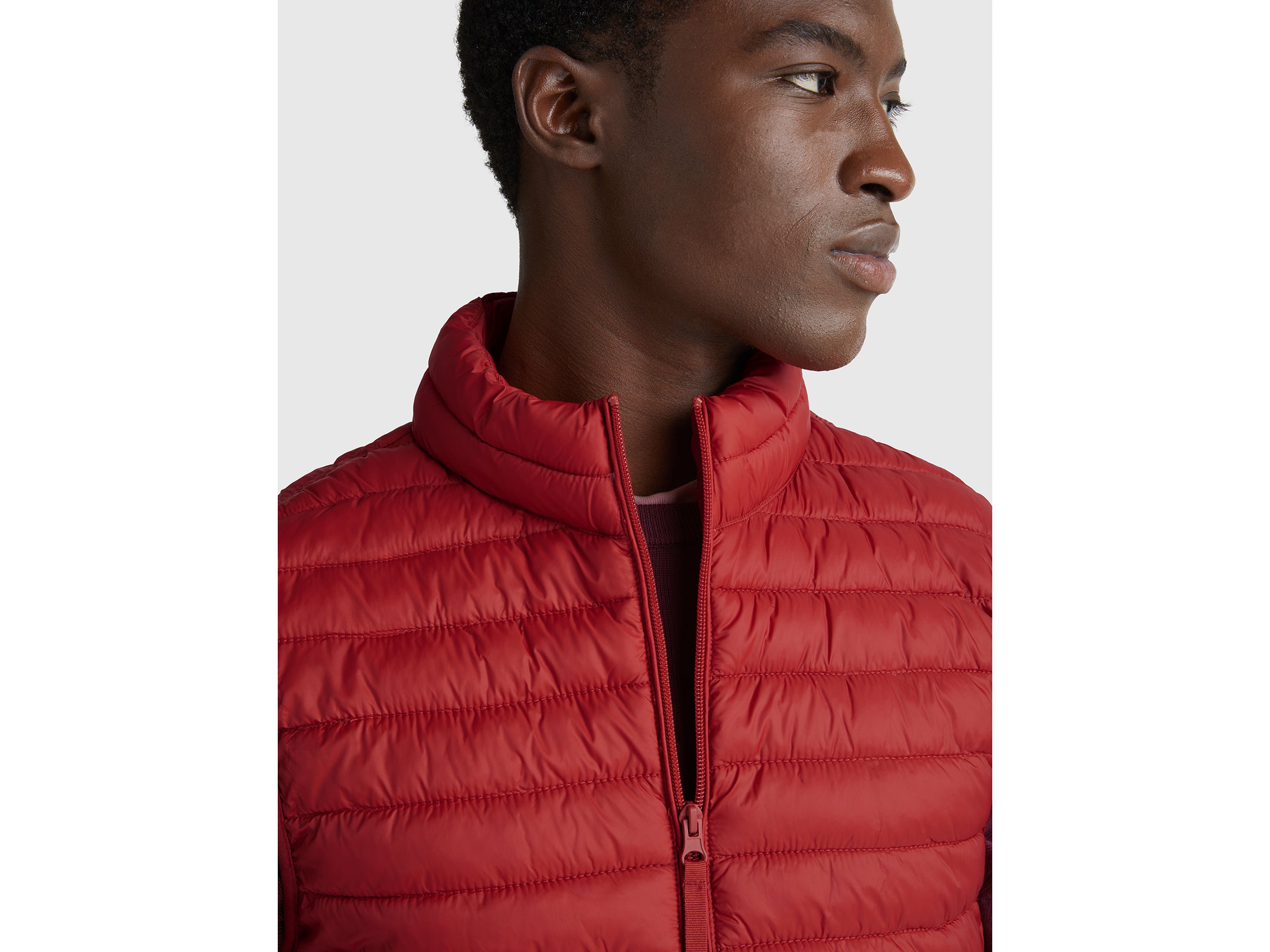United Colors of Benetton Gilet Imbottito Nylon Riciclato