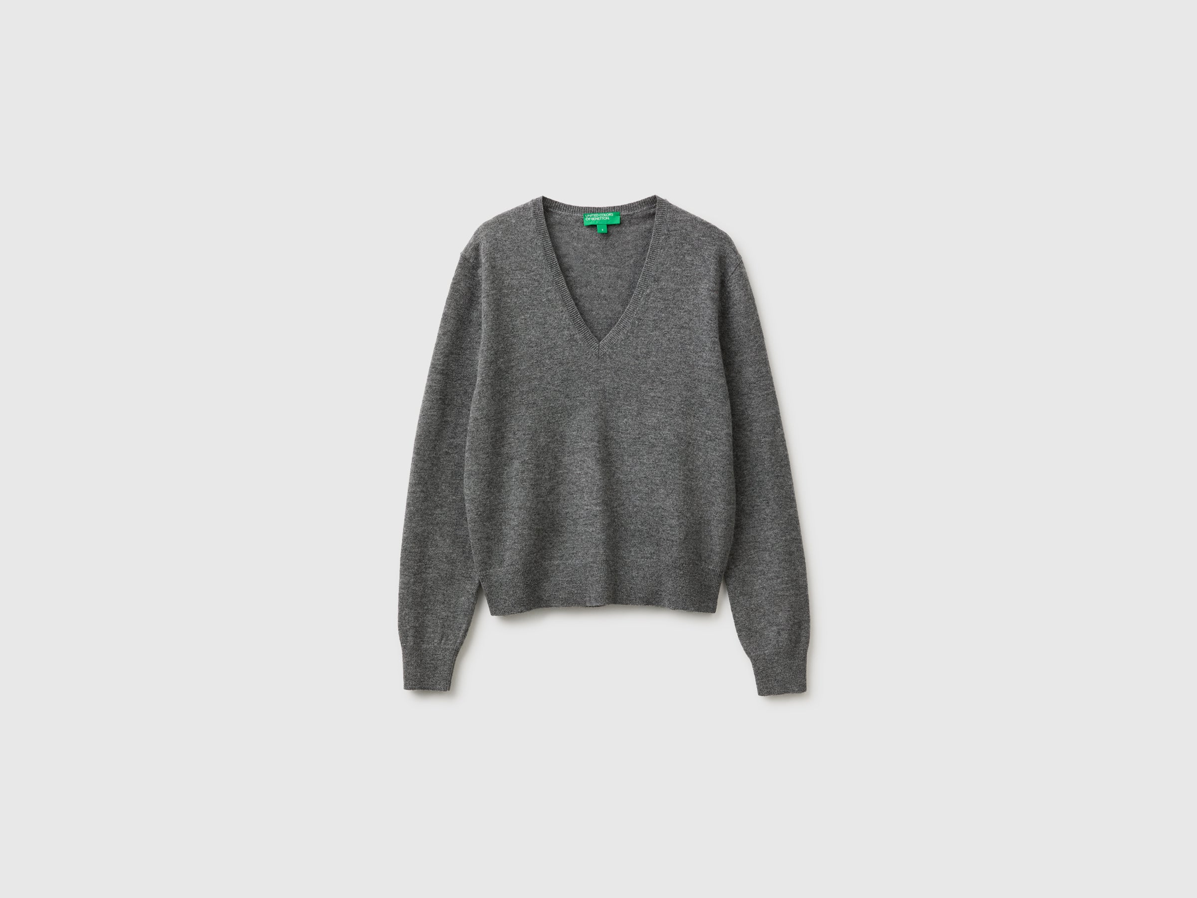 United Colors of Benetton Maglione Lana Merino Scollo V M