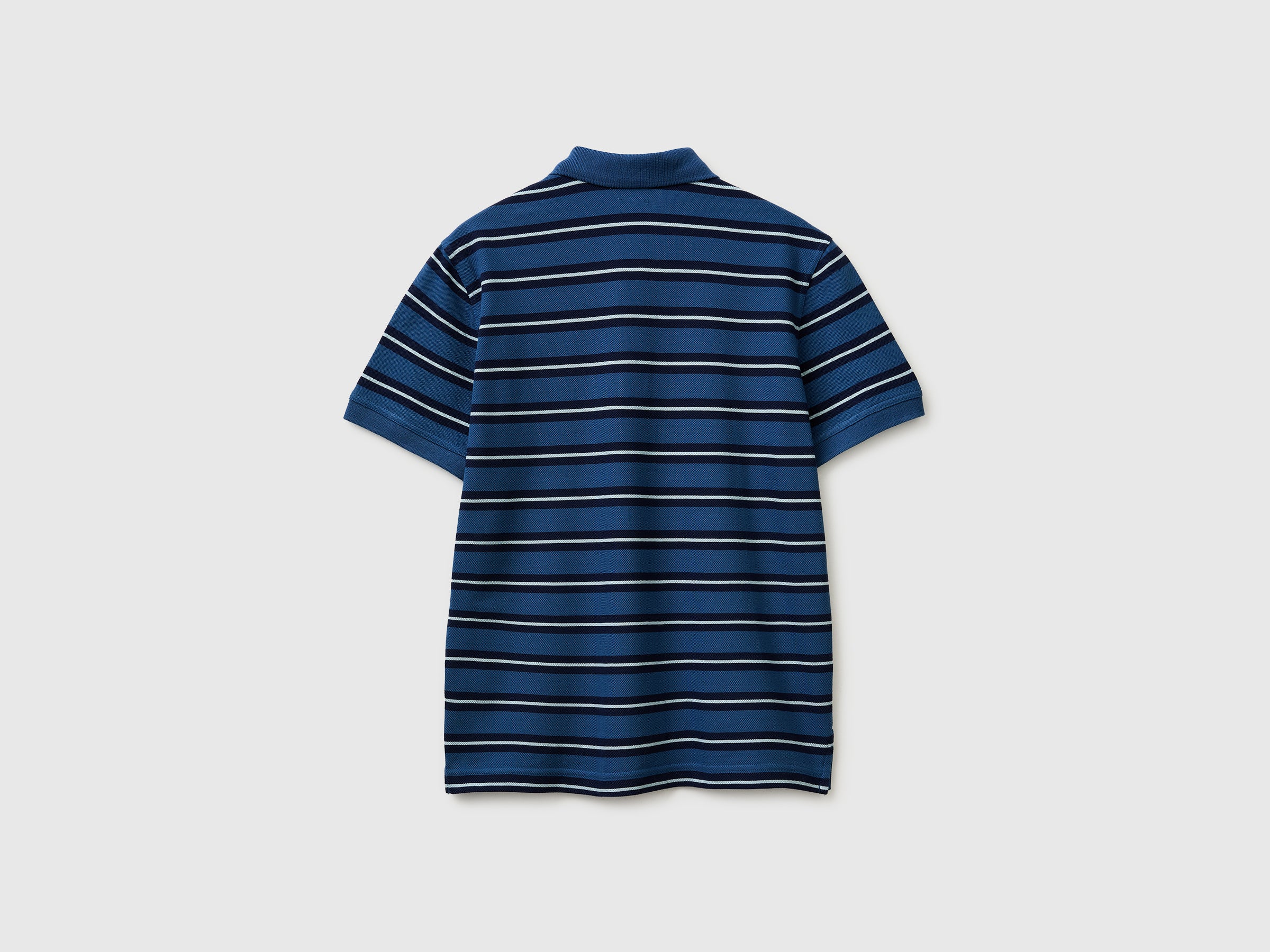 United Colors of Benetton 3UTCU302S polo righe cotone bio
