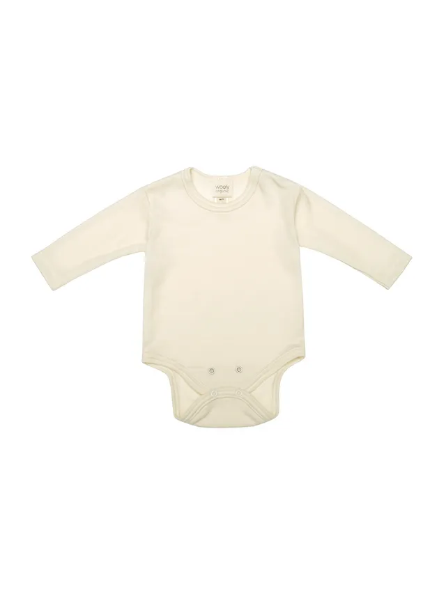 Woolly Organic Body manica lunga lana merino e seta