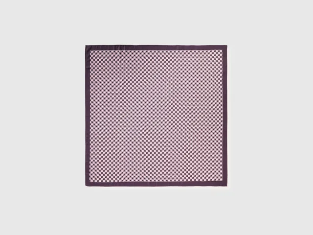 United Colors of Benetton Sciarpa Foulard Fantasia OS Poliestere
