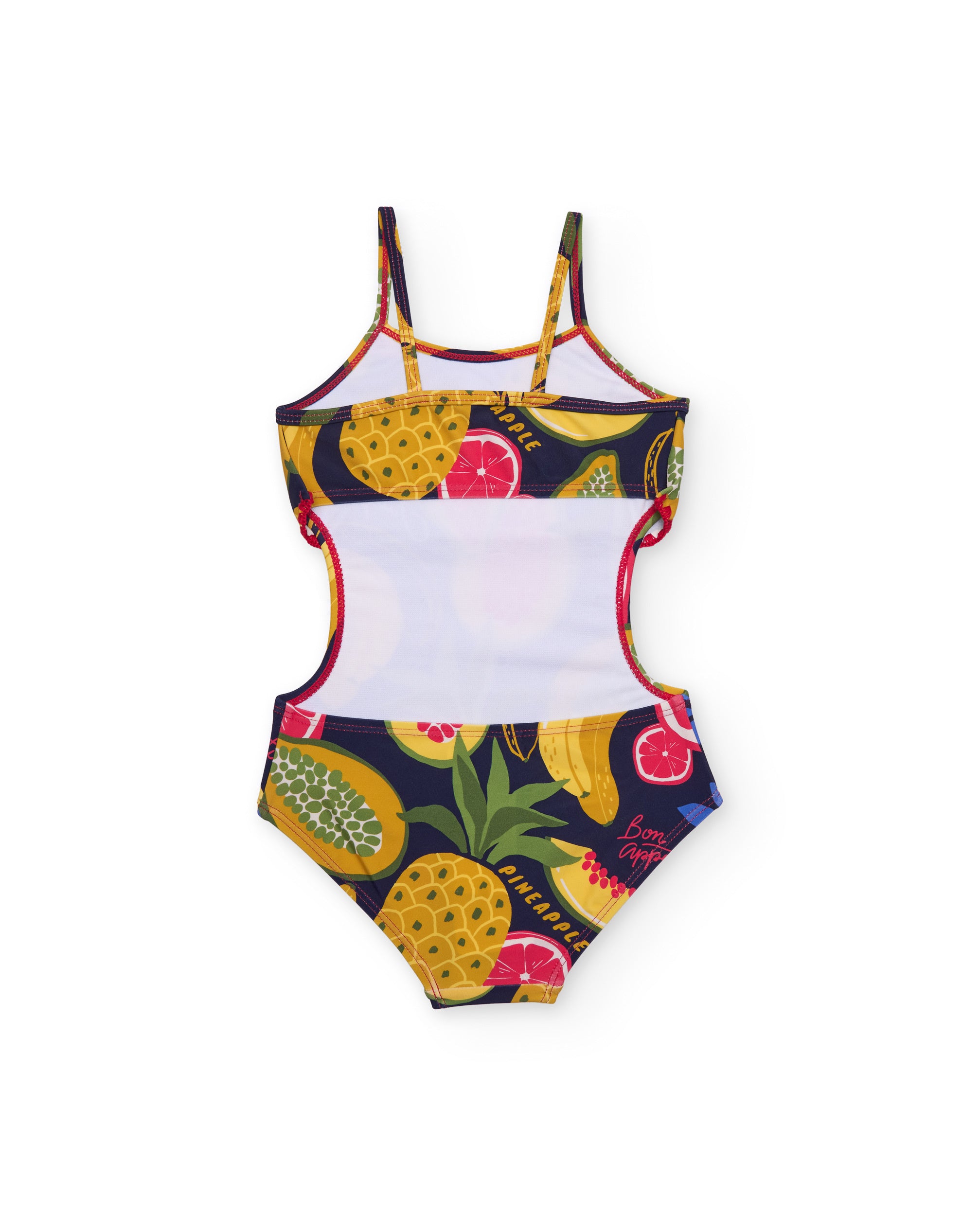 TucTuc Costumi costume bambina intero frutti giallo
