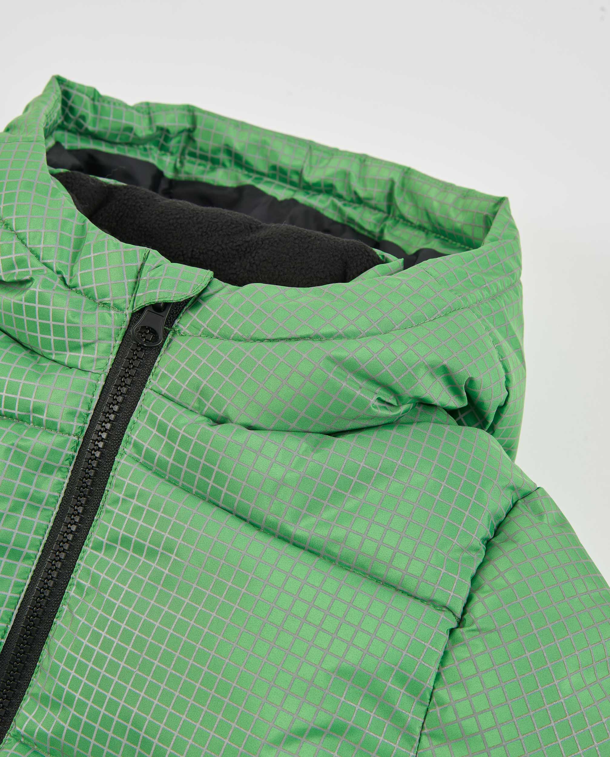 TucTuc Cappotti Giubbotto verde geometrico bambino
