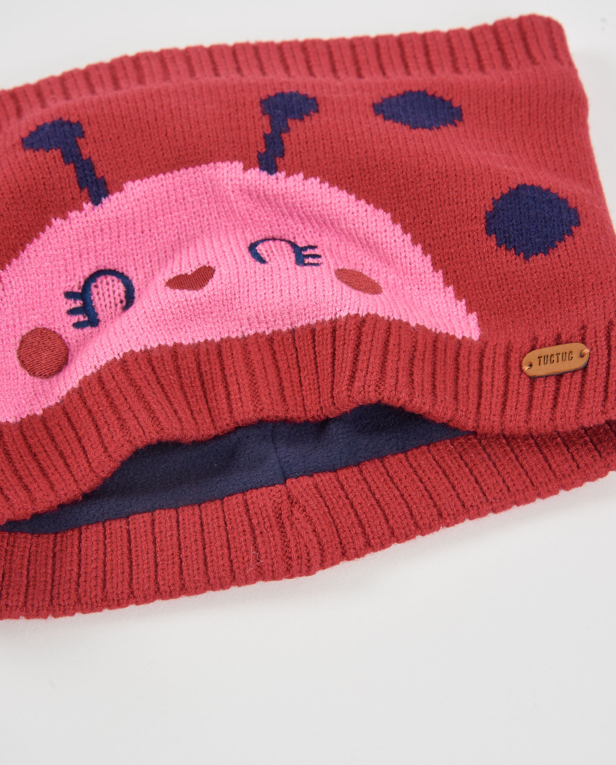 TucTuc Accessori set maglia bambina rosso 44 coccinella