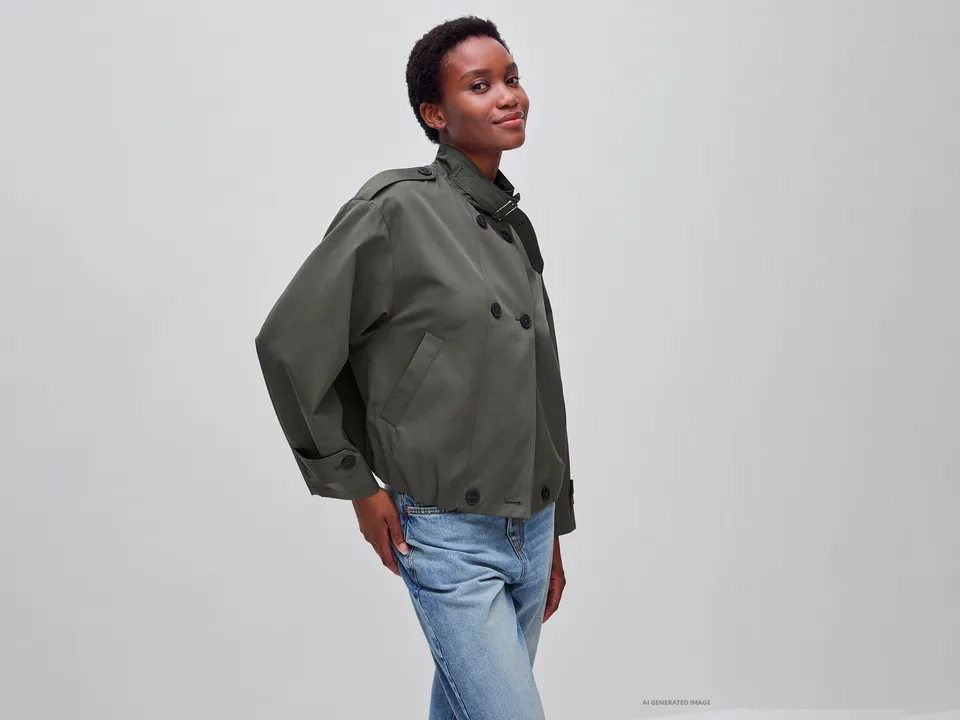 United Colors of Benetton Jackets Giacca Doppiopetto Cotone