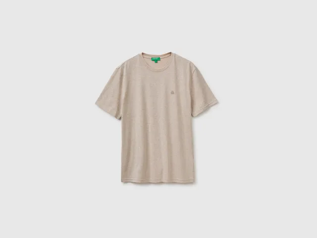 United Colors of Benetton Relaxed Fit maglietta taglia L cotone melange