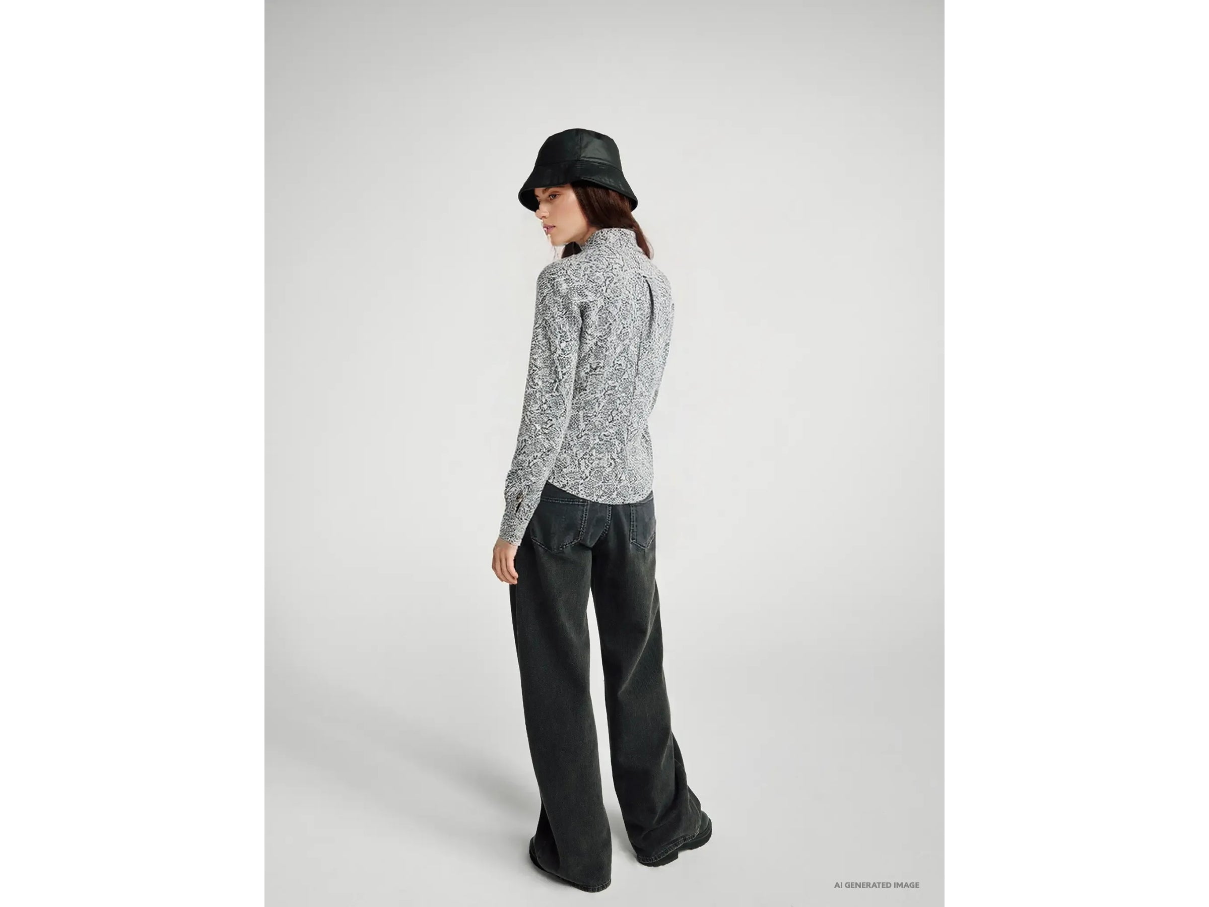United Colors of Benetton camicia fantasia cotone leggero
