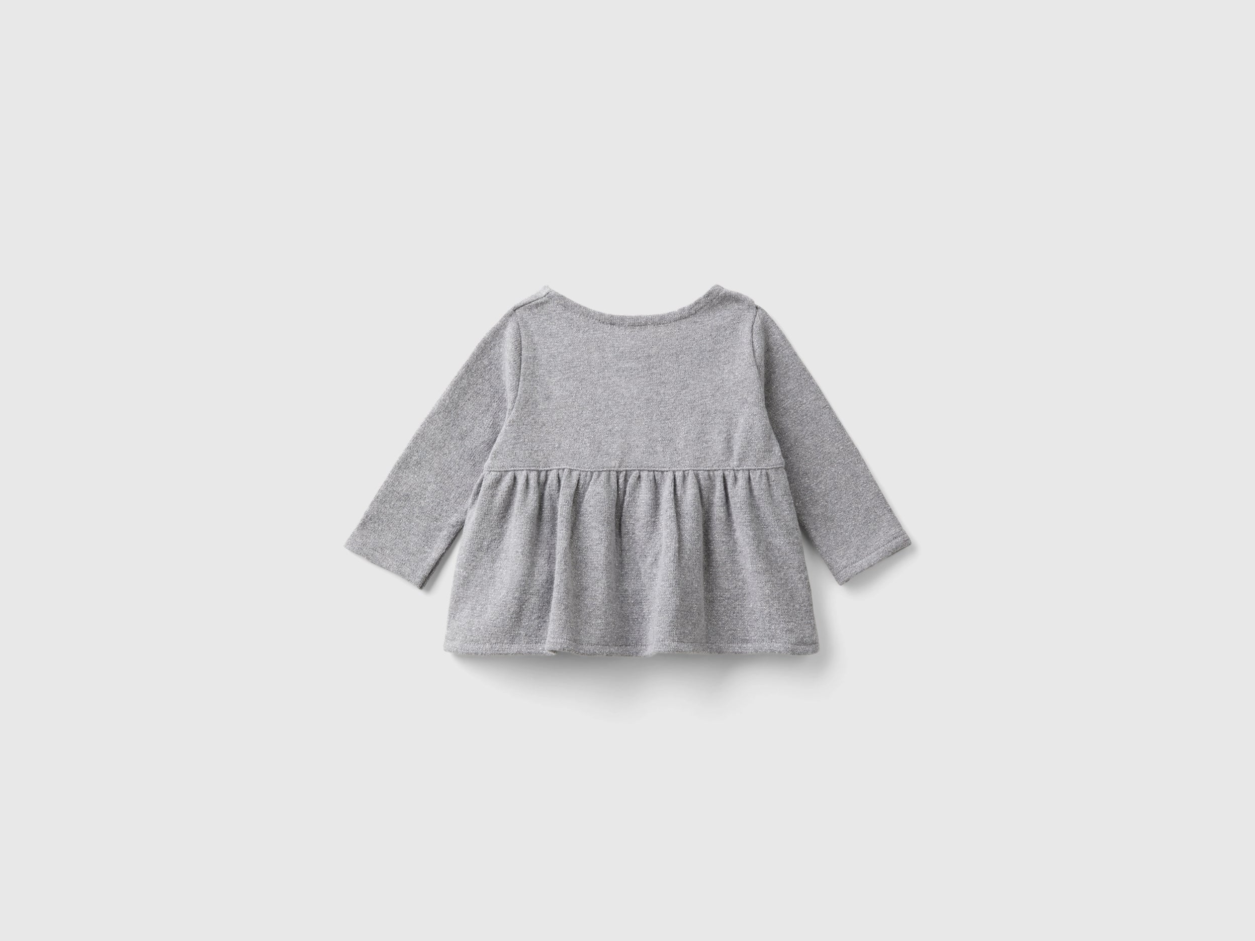 United Colors of Benetton Felpa Lurex Cotone Riciclato Neonata