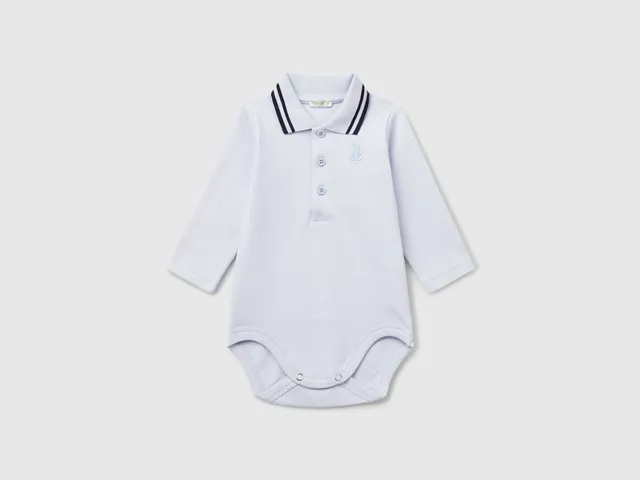 United Colors of Benetton Polo Bodysuit Body Cotone 62
