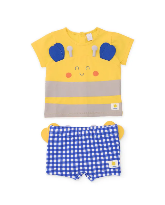 TucTuc Costumi Costume Neonato Giallo Ape 2 Pezzi