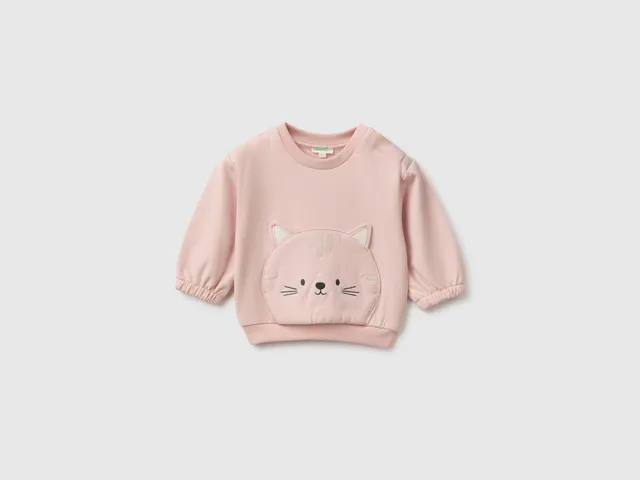 United Colors of Benetton Sweatshirts felpa neonato cotone 68
