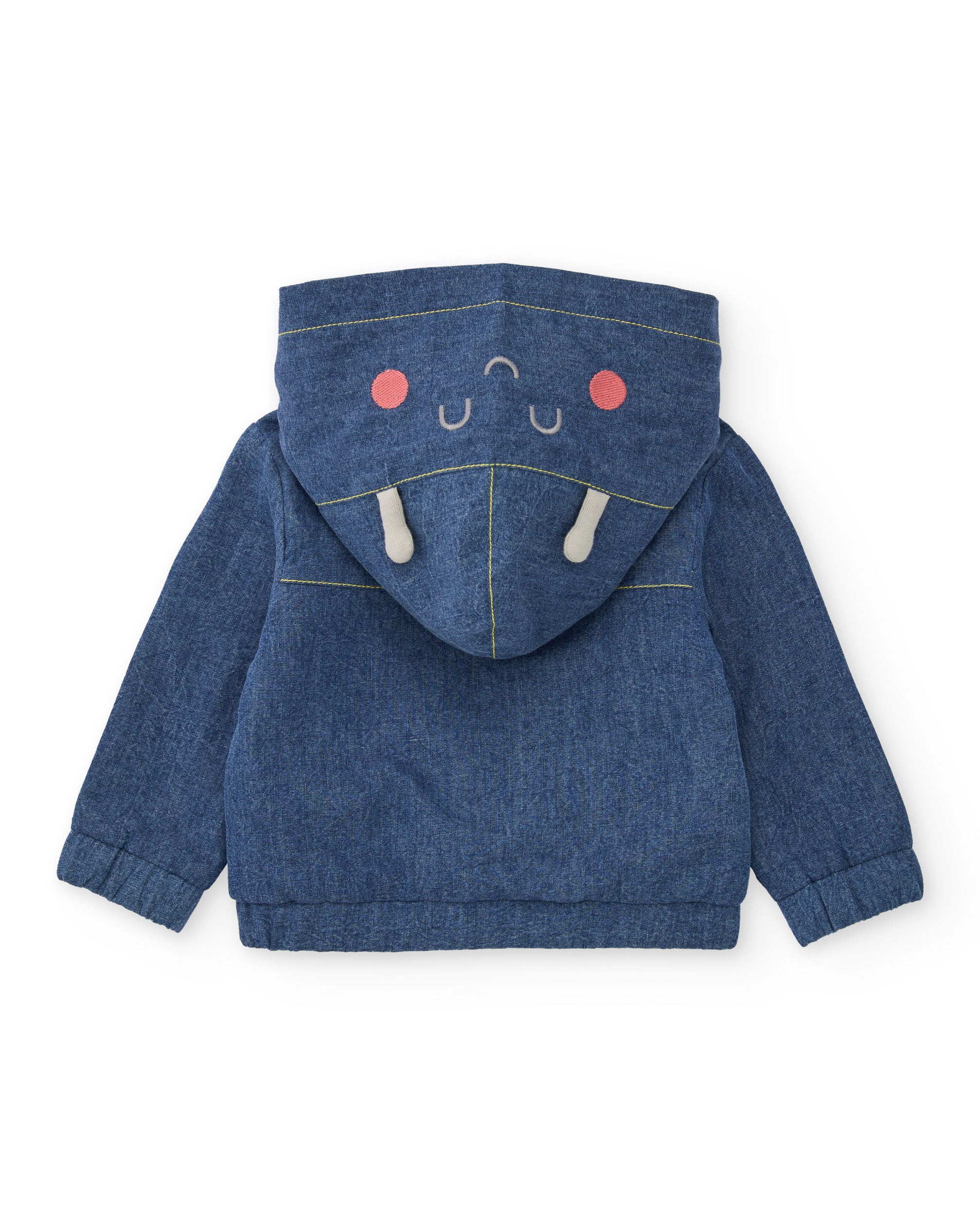 TucTuc Giacche Giacca Neonato Jeans Denim Cappuccio