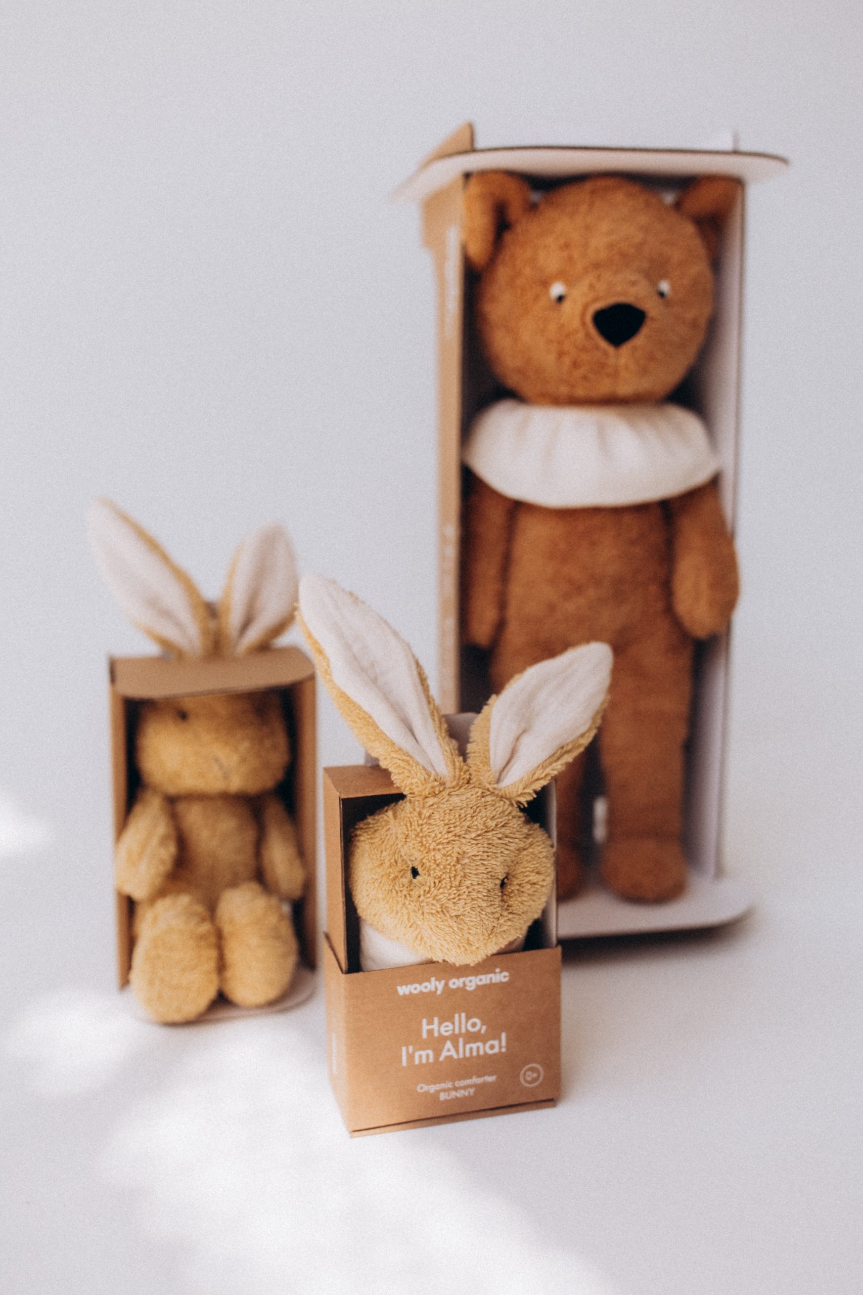 Woolly Organic Teddy Orsetto Yoga Cotone Bio 3 Mesi