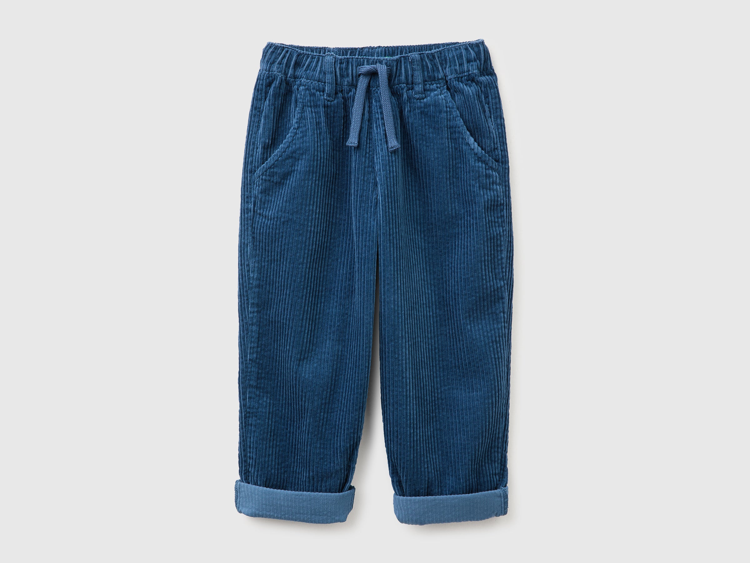 United Colors of Benetton Trousers pantaloni velluto cotone 104