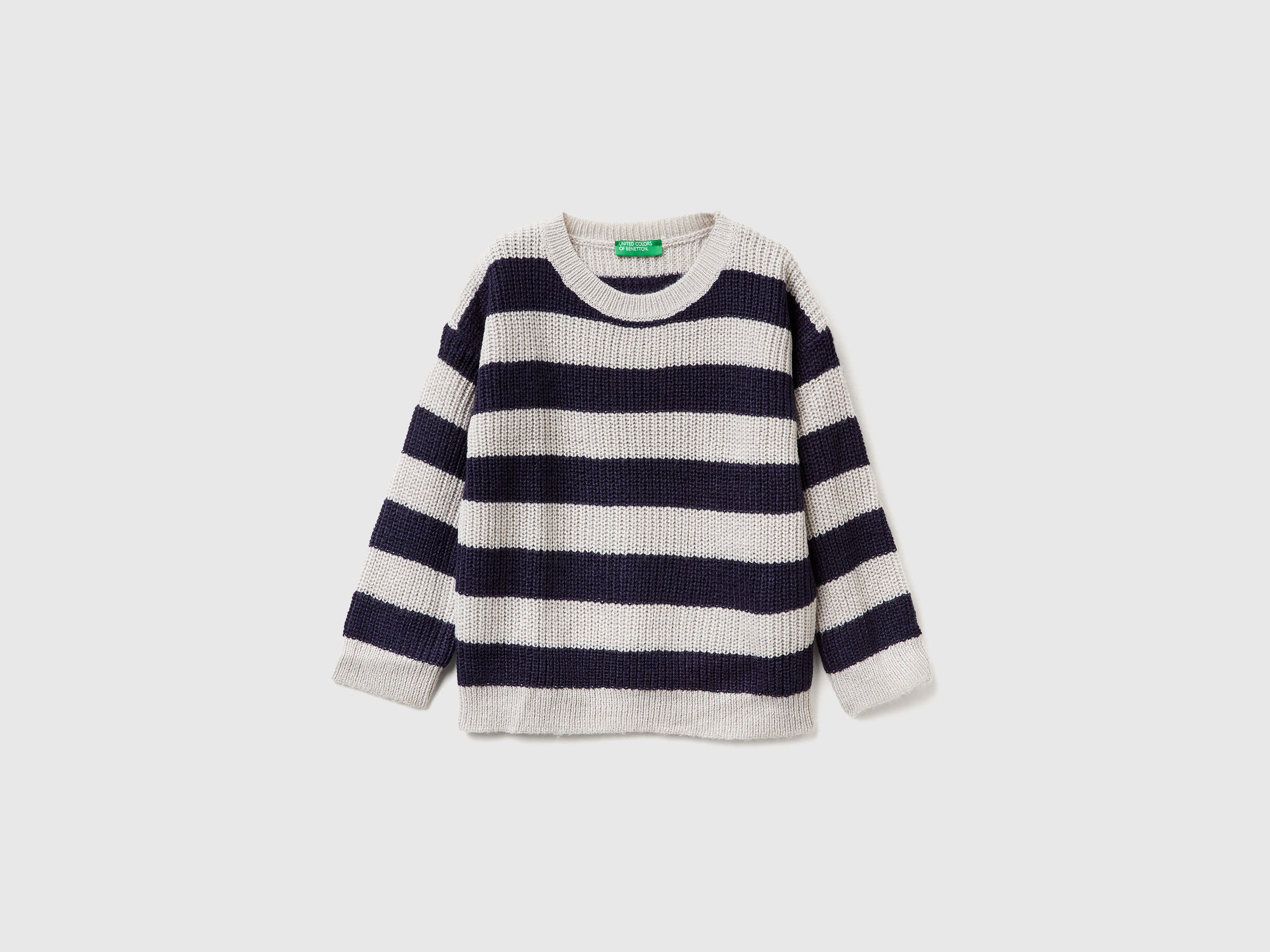United Colors of Benetton Striped Sweater Maglione Righe 98