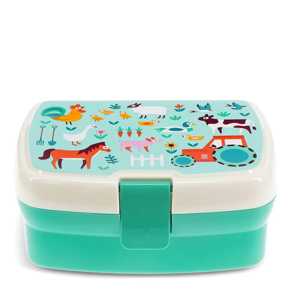 Rex London Fattoria lunch box con scomparti