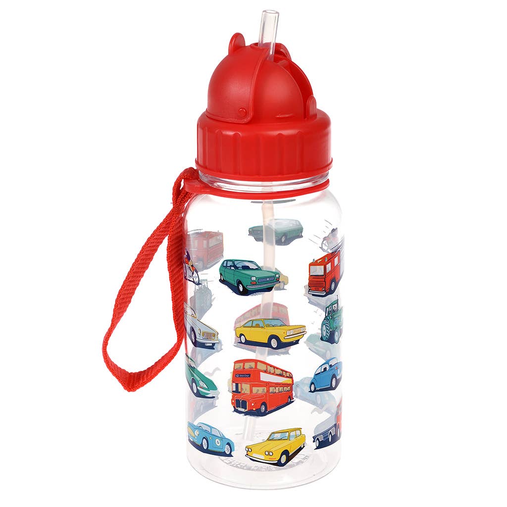 Rex London Borraccia Macchine Cannuccia 500 ml Bambini