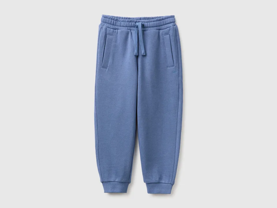 Benetton joggers felpa cotone bio bimbo taglia 104