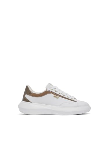 Liu Jo Sneakers Pelle Lettering 35 EU suola bold 5,5 cm