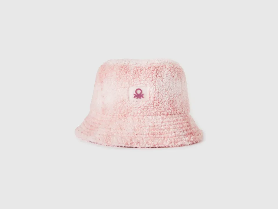 United Colors of Benetton Accessories Teddy cappello bucket M-L cotone