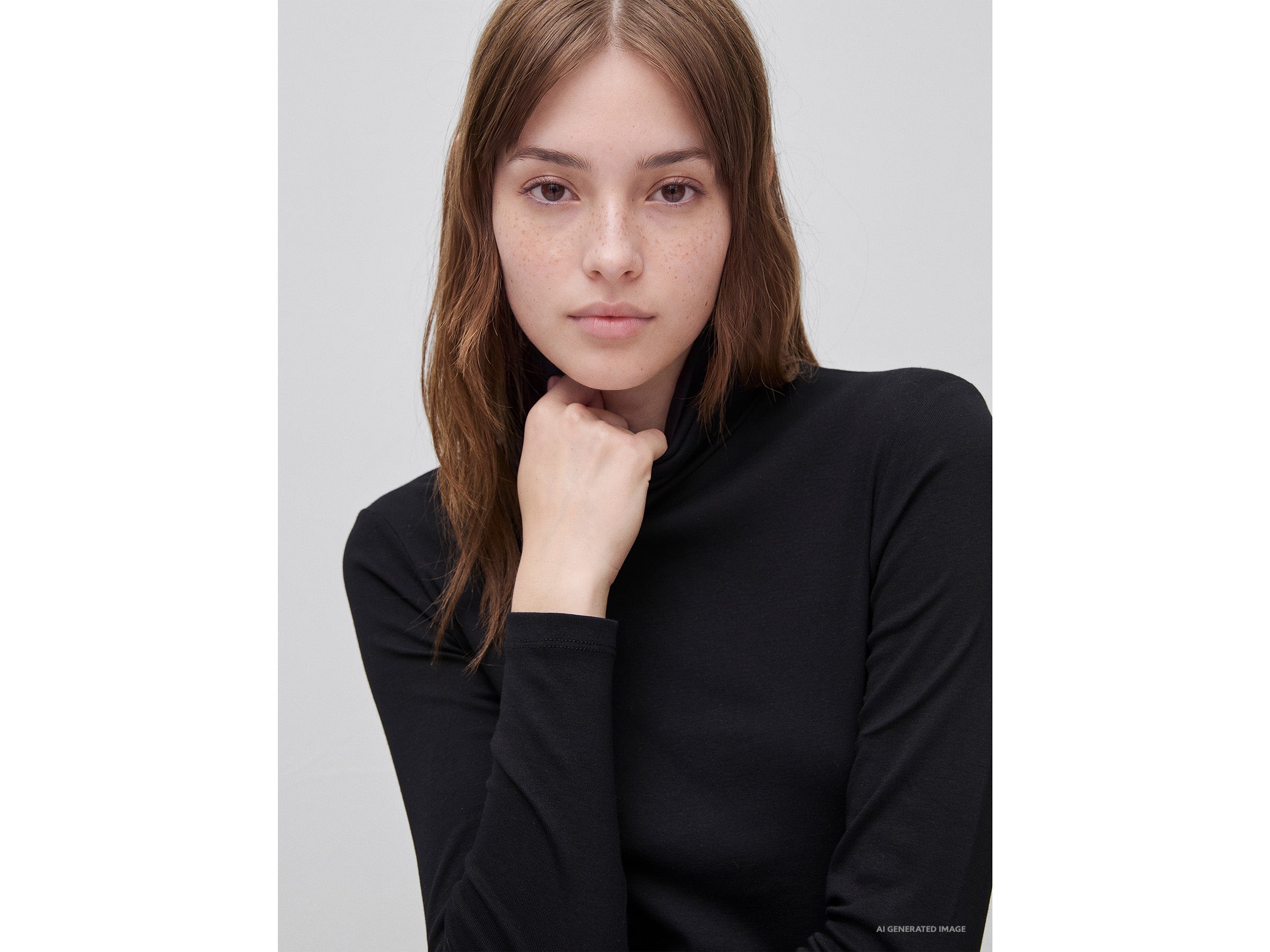 United Colors of Benetton Turtleneck maglia dolcevita cotone M maniche lunghe