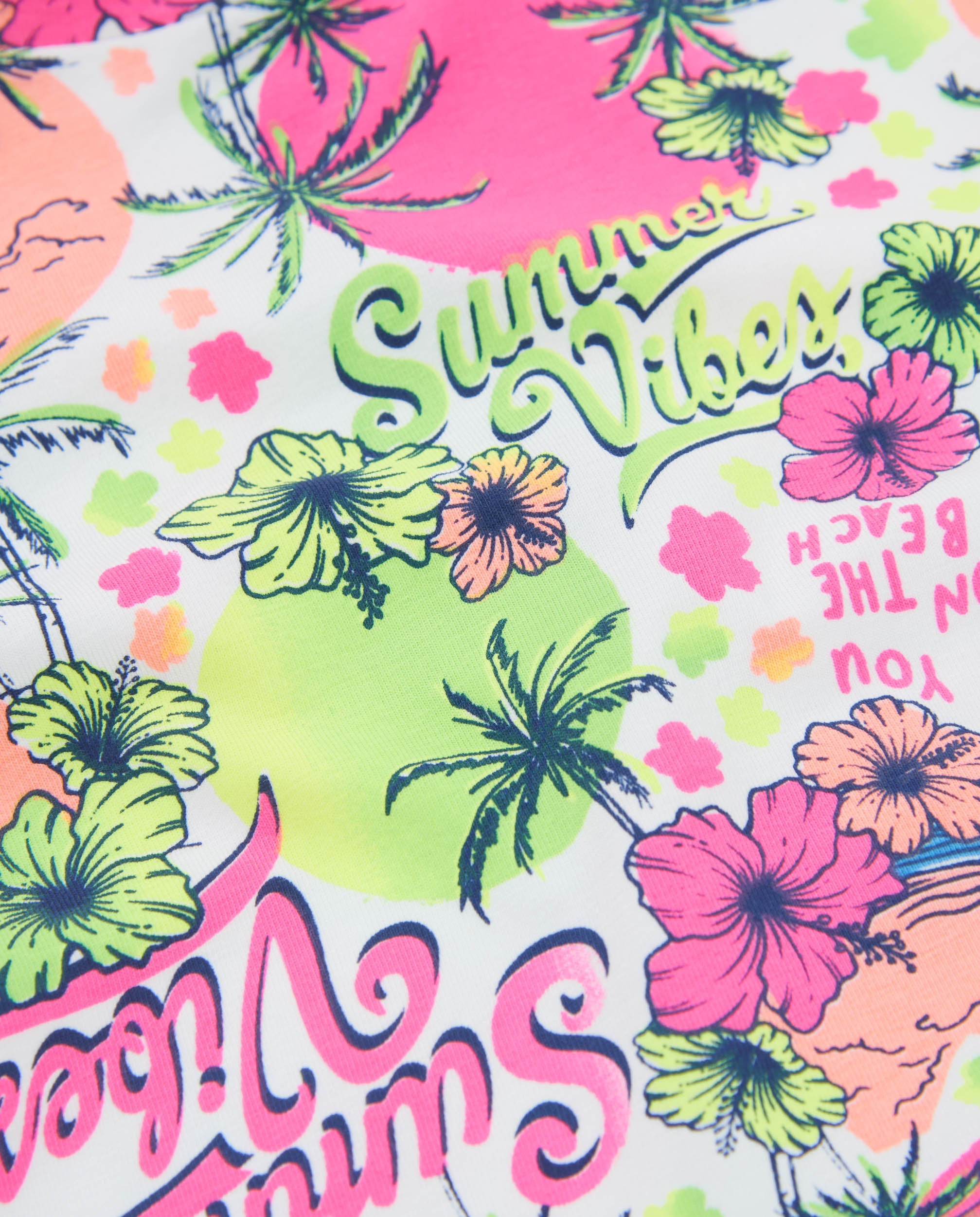 TucTuc Magliette T-Shirt Bimba Rosa Stampa Estate