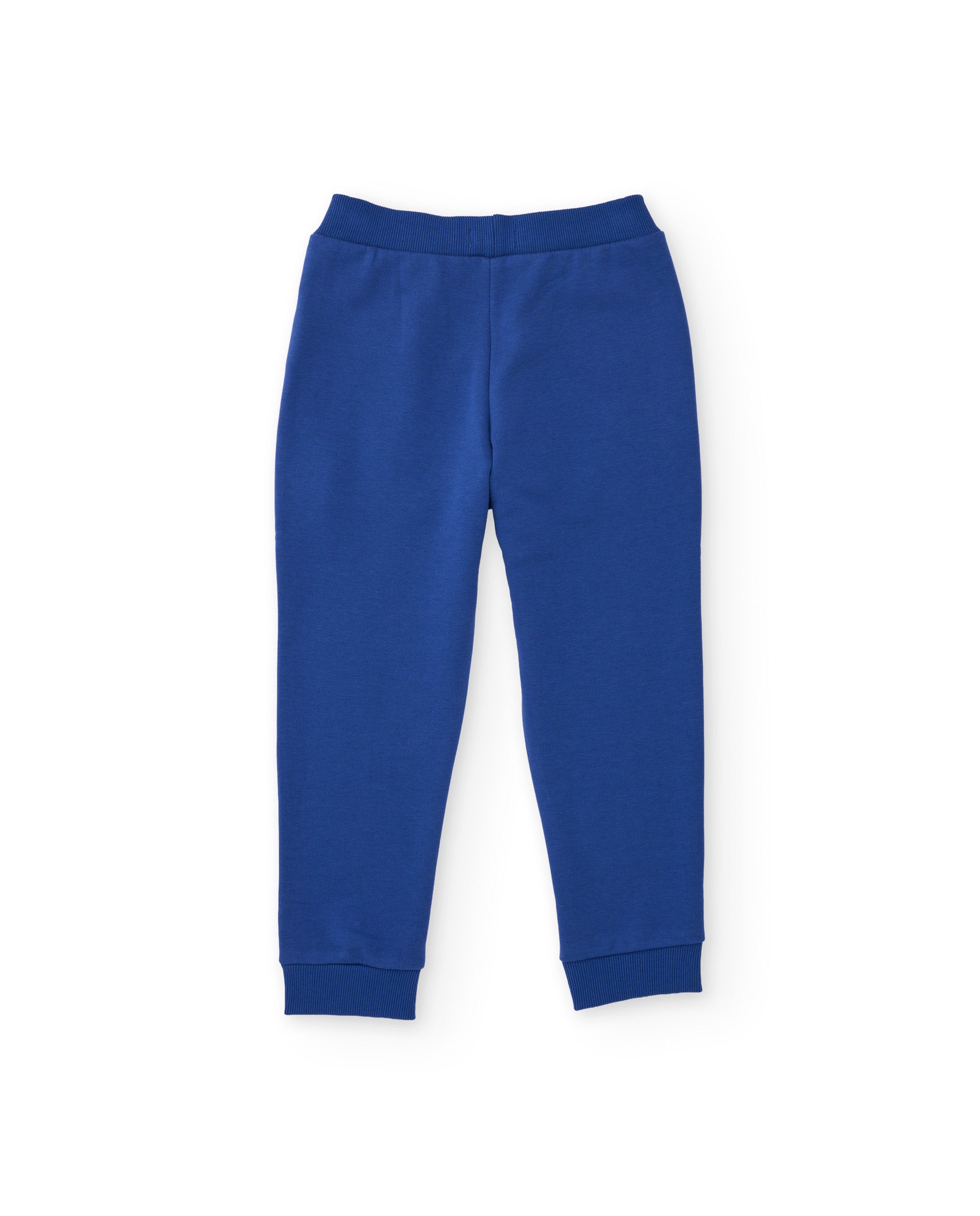 TucTuc Pantaloni felpa bambino blu vita regolabile