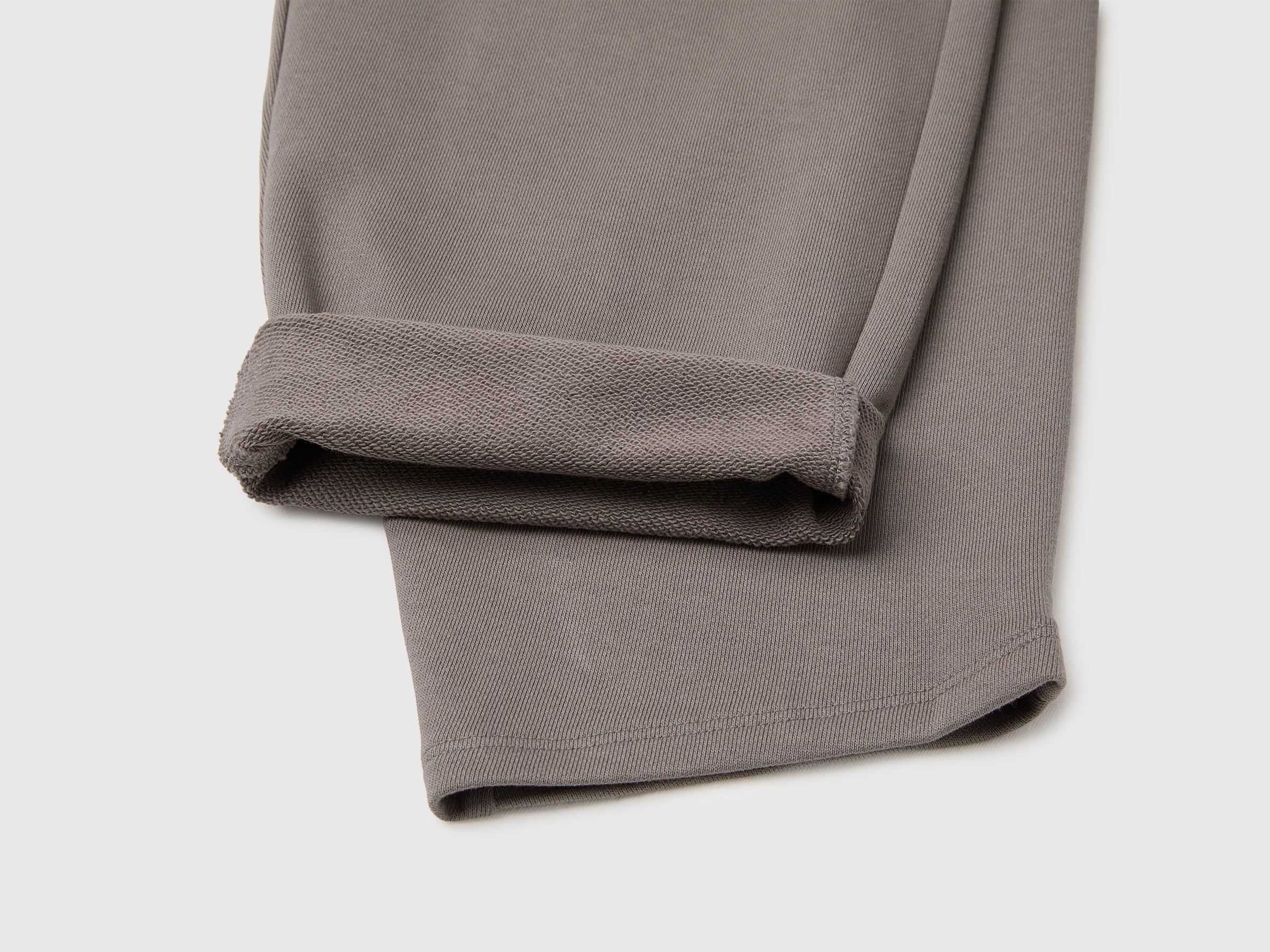 Benetton Barrel-Fit Joggers Pantaloni Felpa Cotone Taglia L