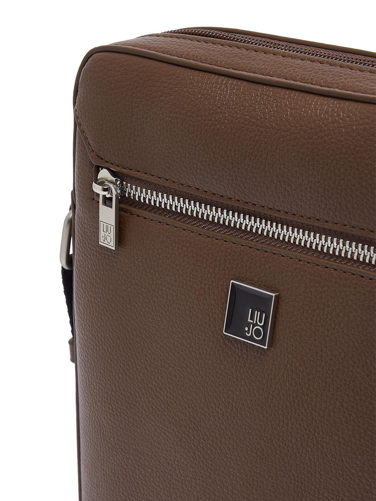 Liu Jo Borse Borsello a Tracolla Marrone Scuro 20x26 cm Zip